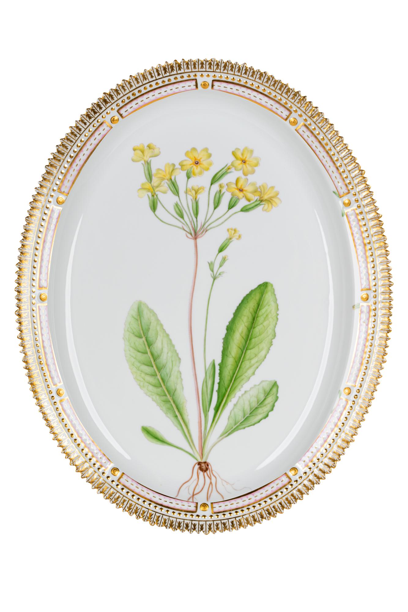 ROYAL COPENHAGEN 'FLORA DANICA' OVAL PLATTER (1 of 16)