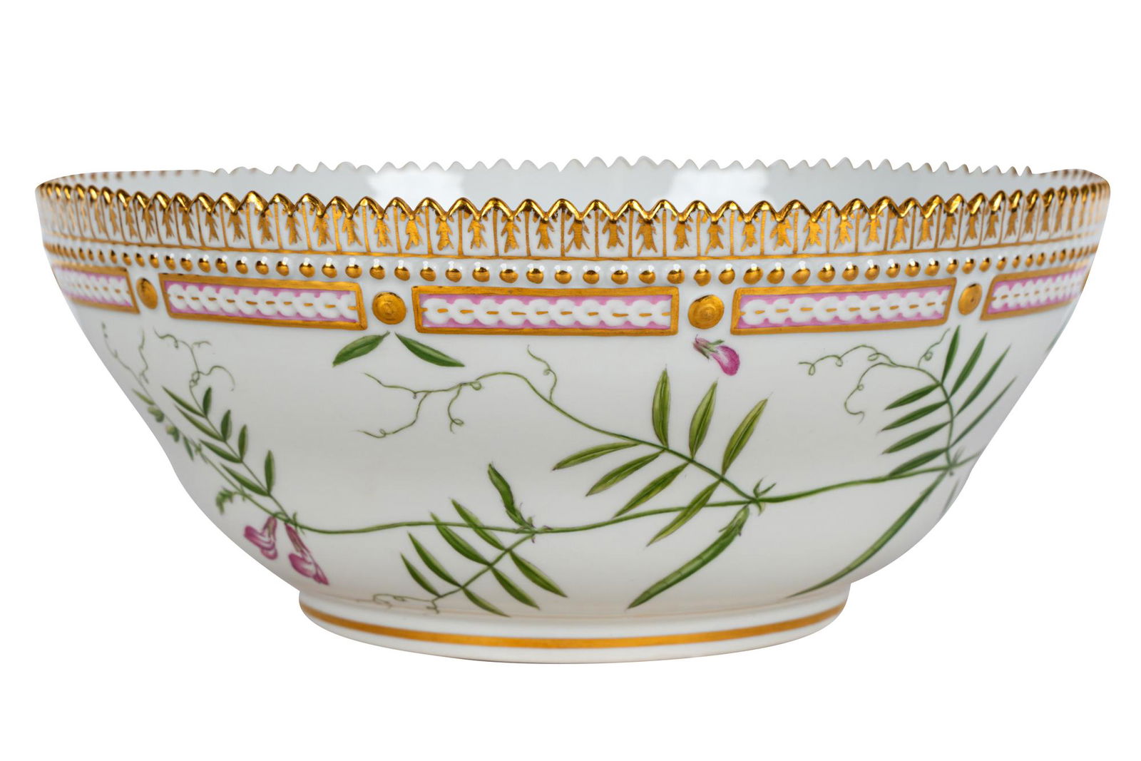 ROYAL COPENHAGEN 'FLORA DANICA' SALAD BOWL (1 of 8)
