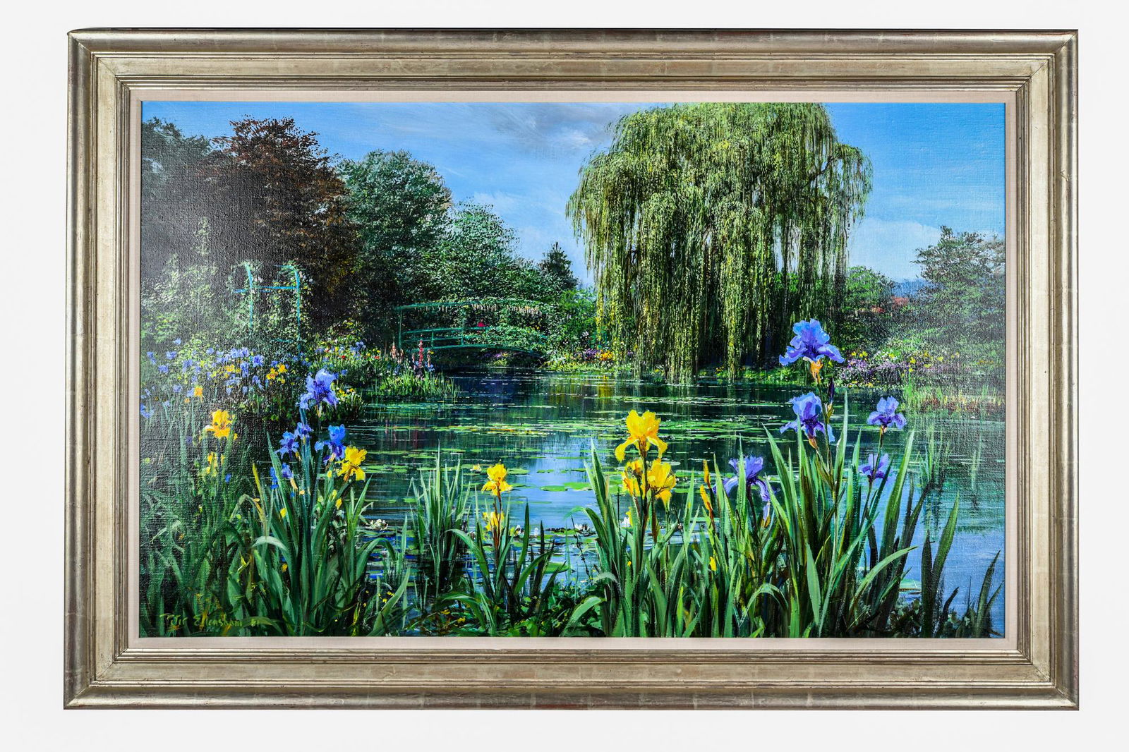 PETER ELLENSHAW (1913 - 2007): MONET'S GARDEN AT (1 of 12)