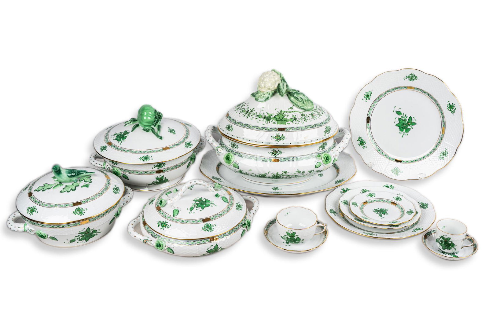 HEREND PORCELAIN SERVICE (1 of 18)
