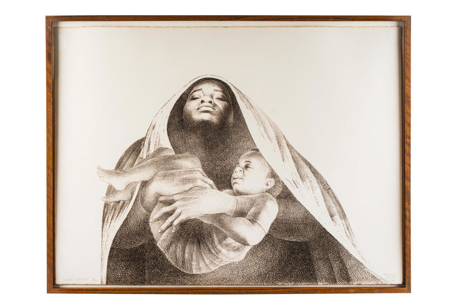 CHARLES WILBERT WHITE (1918 - 1979): "I HAVE A DREAM" (1 of 15)