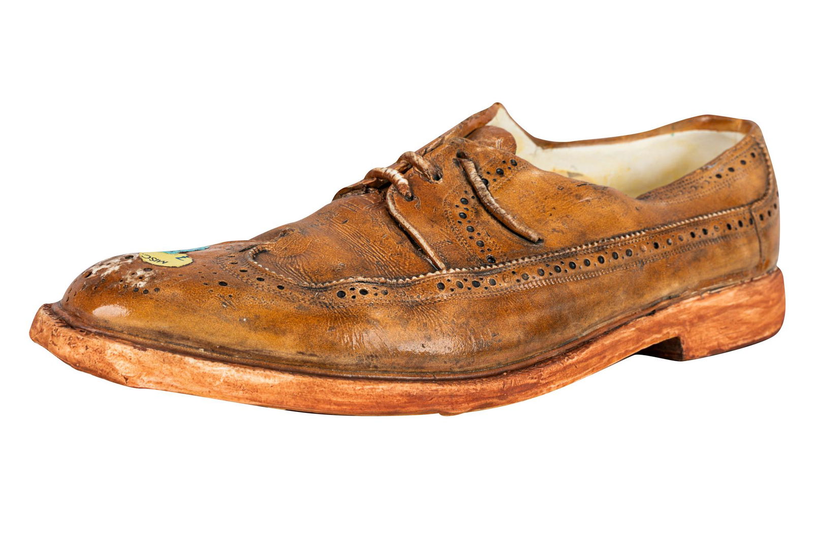 RICHARD BLAKE SHAW (B. 1941): "UNTITLED (WINGTIP SHOE)" (1 of 14)