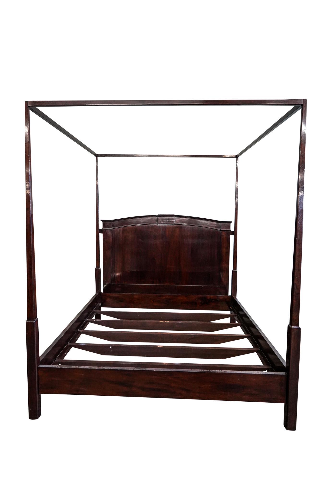 ROSE TARLOW MAHOGANY FOUR POST BED (1 of 11)