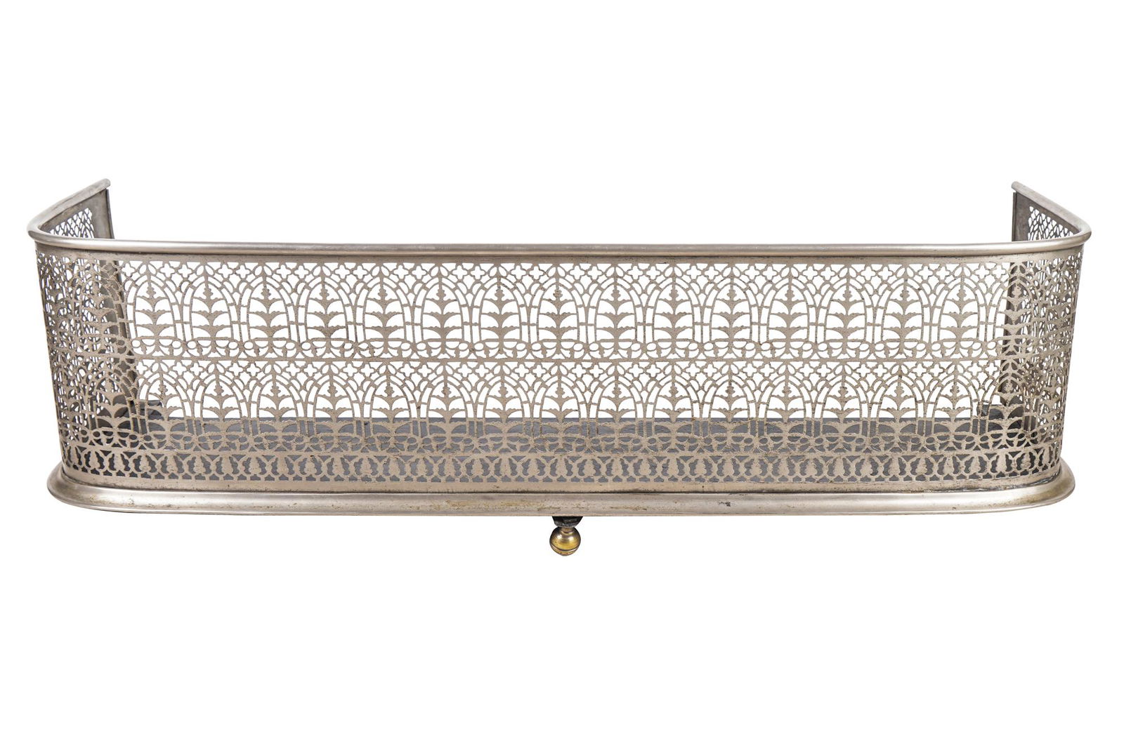 SILVER PLATED FIRE FENDER (1 of 6)