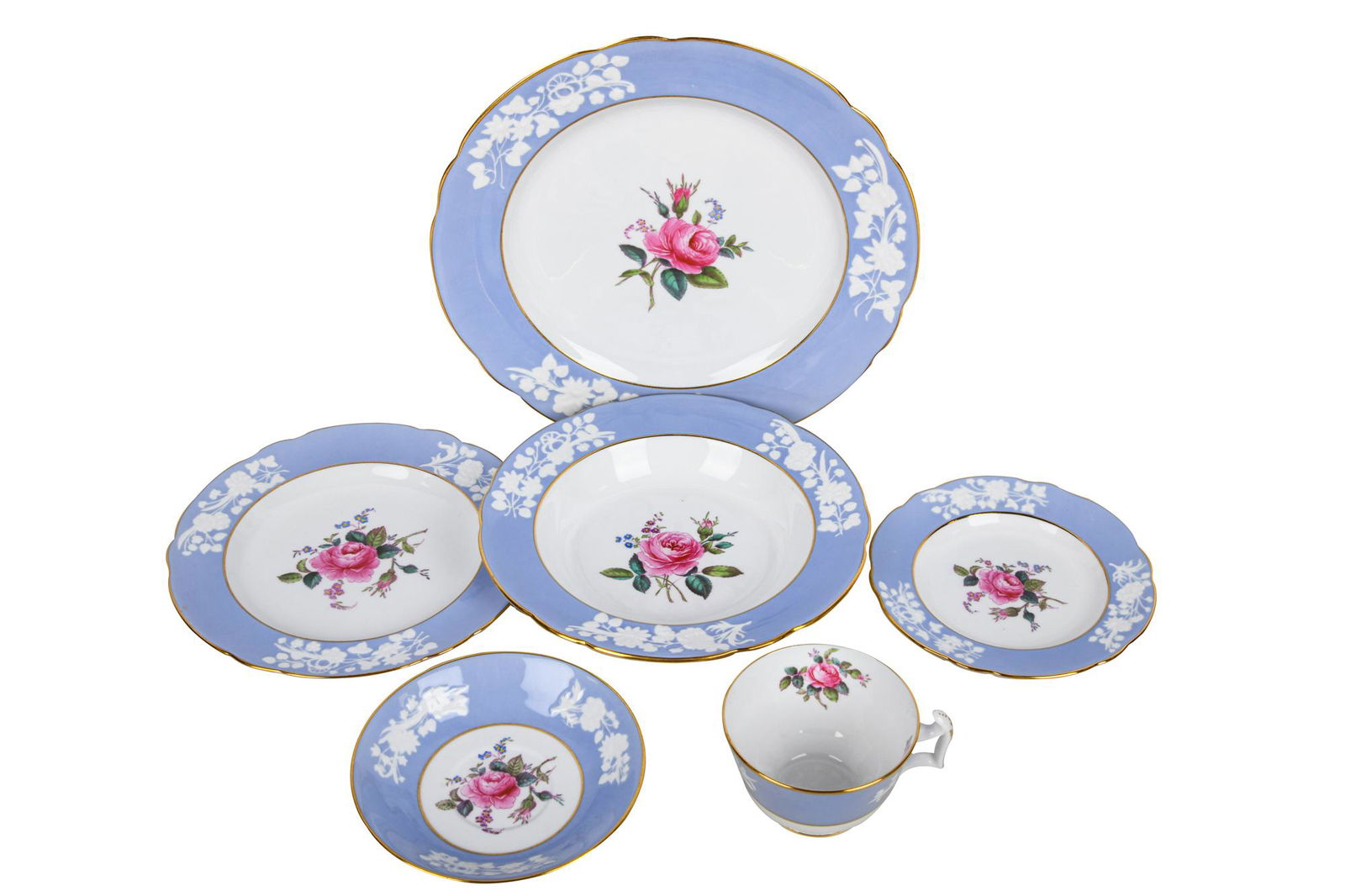 SPODE DINNERWARE SERVICE (1 of 8)