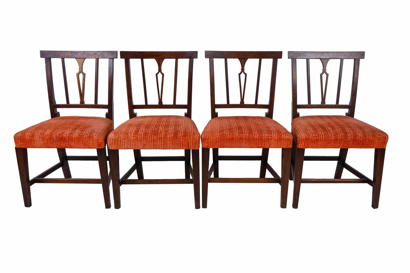SIX GEORGIAN DINING CHAIRS (1 of 11)