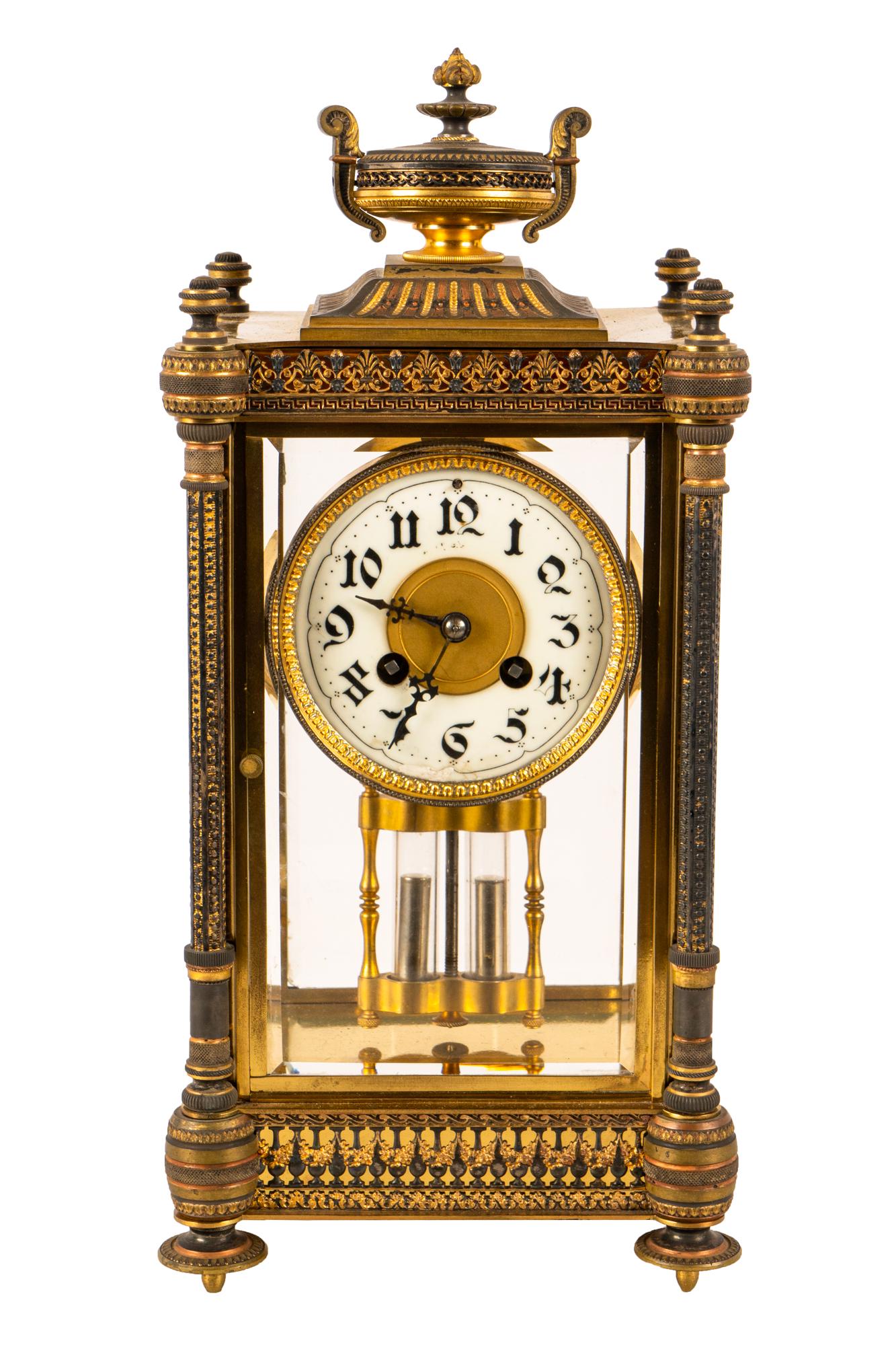 EMPIRE STYLE MANTEL CLOCK (1 of 7)