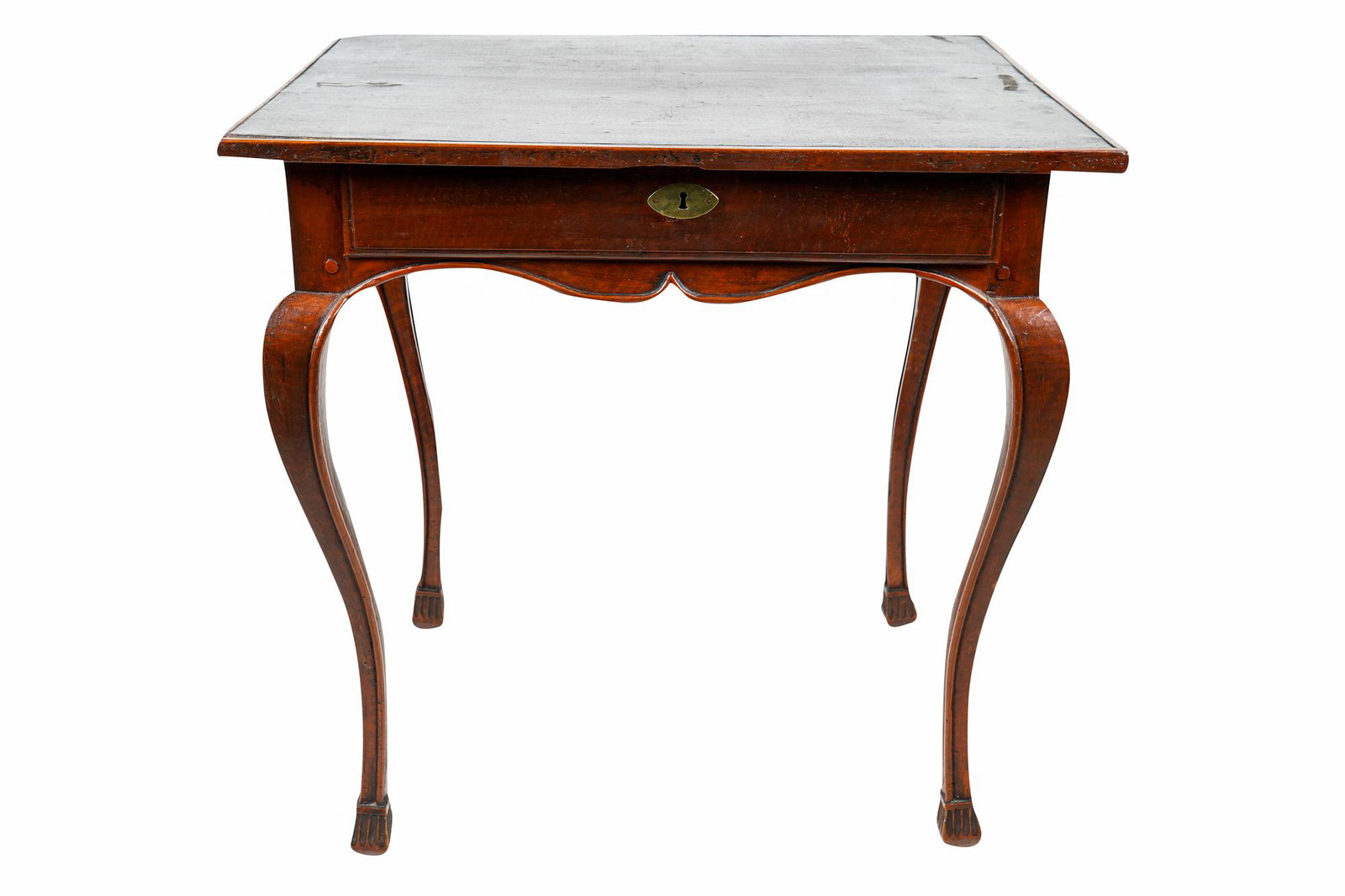 FRENCH SINGLE DRAWER LAMP TABLE (1 of 7)