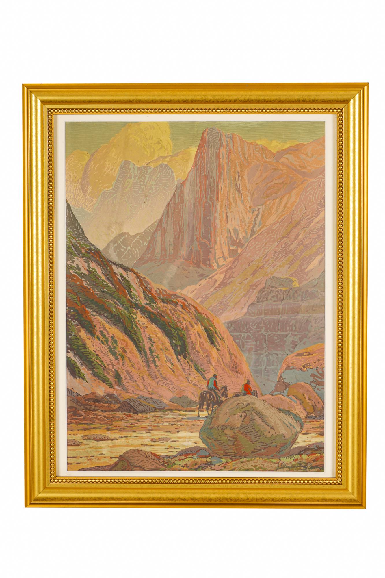 FRED GRAYSON SAYRE (1879 - 1939): "SCOUTS IN THE (1 of 7)