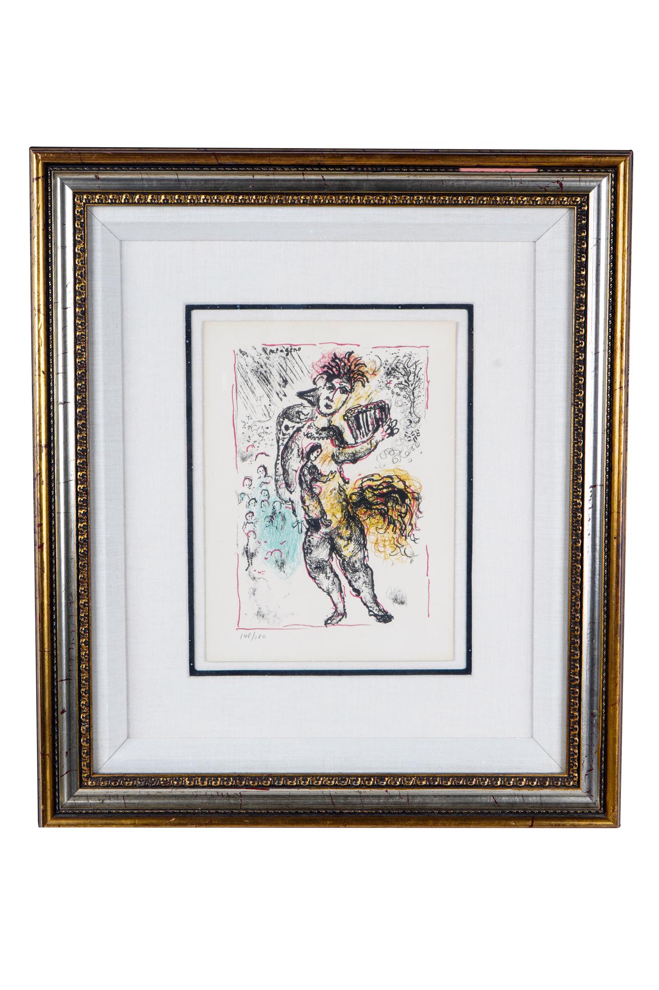 MARC CHAGALL: "PLATE III FROM 'LA FEERIE ET LE (1 of 7)