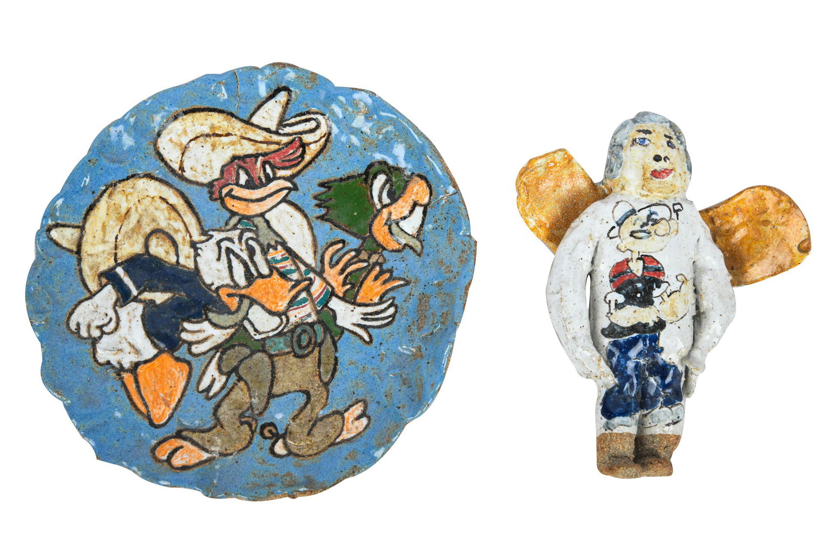 MAGDALENA FRIMKESS:  TWO POTTERY PIECES (1 of 5)