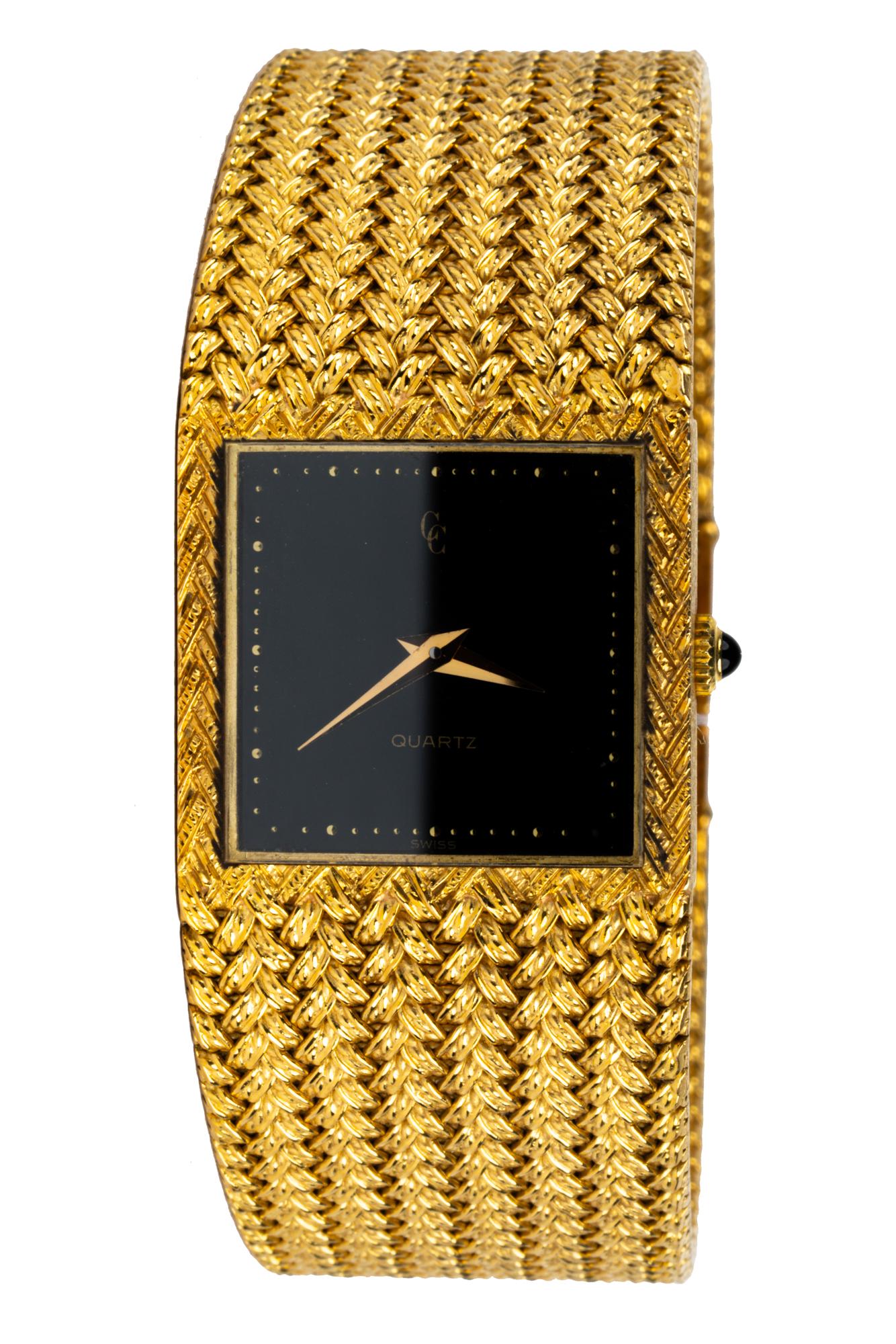 CONCORD 18 KARAT YELLOW GOLD WATCH (1 of 11)