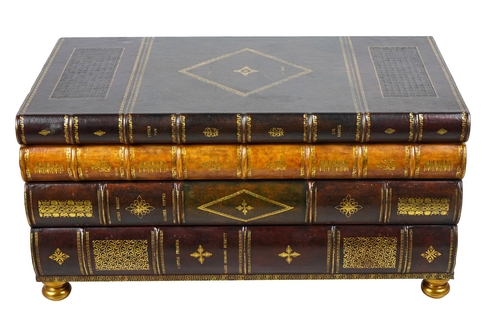 MAITLAND SMITH BOOK MOTIF STORAGE COFFEE TABLE (1 of 7)