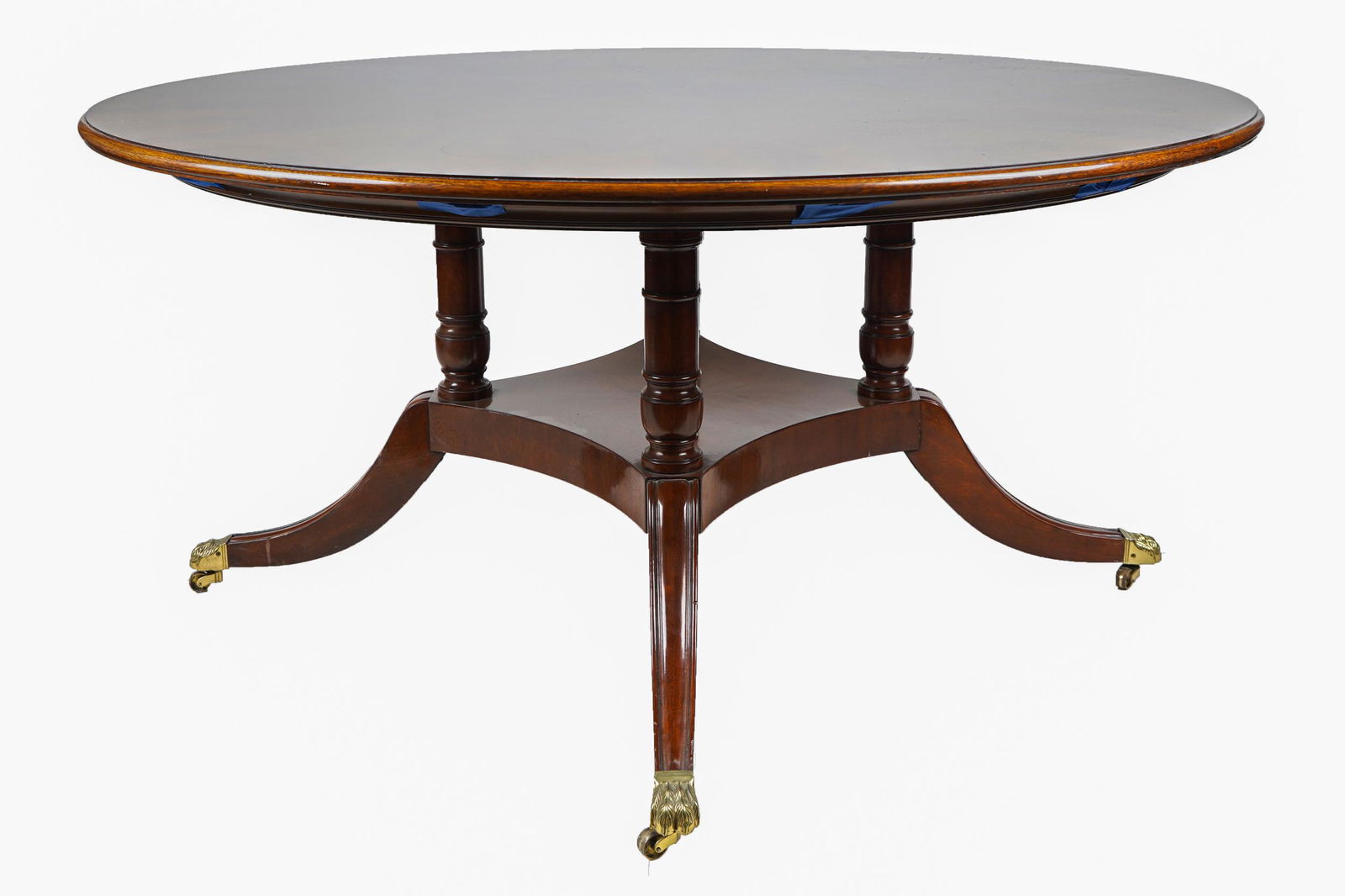 GEORGIAN-STYLE MAHOGANY ROUND TABLE (1 of 7)