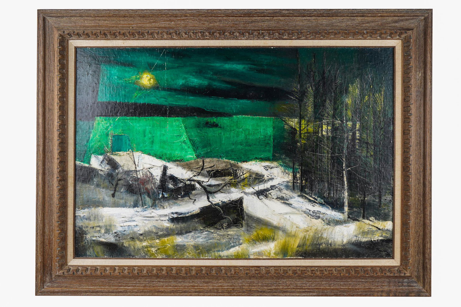 WILLIAM THON (1906 - 2000): ABSTRACT LANDSCAPE (1 of 7)