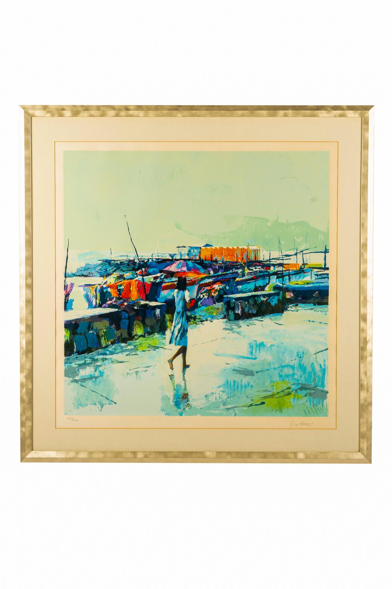 NICOLA SIMBARI (1927 - 2012): WOMAN WALKING (1 of 6)