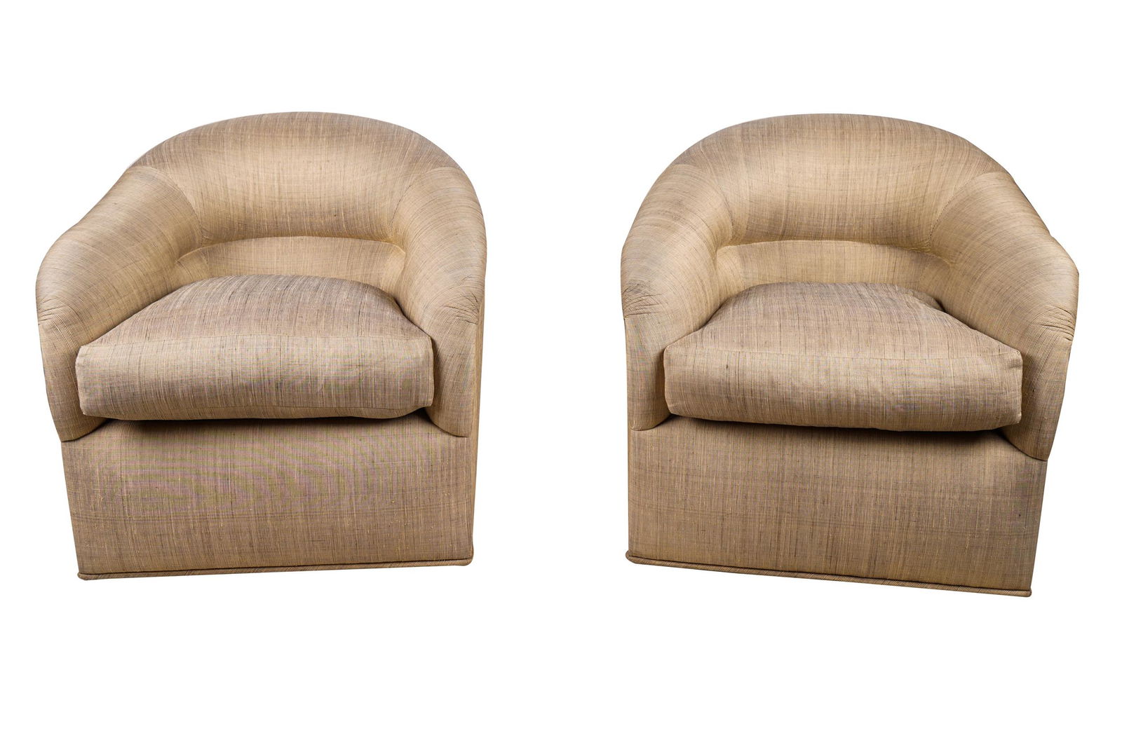 PAIR OF J. ROBERT SCOTT CLUB CHAIRS (1 of 11)