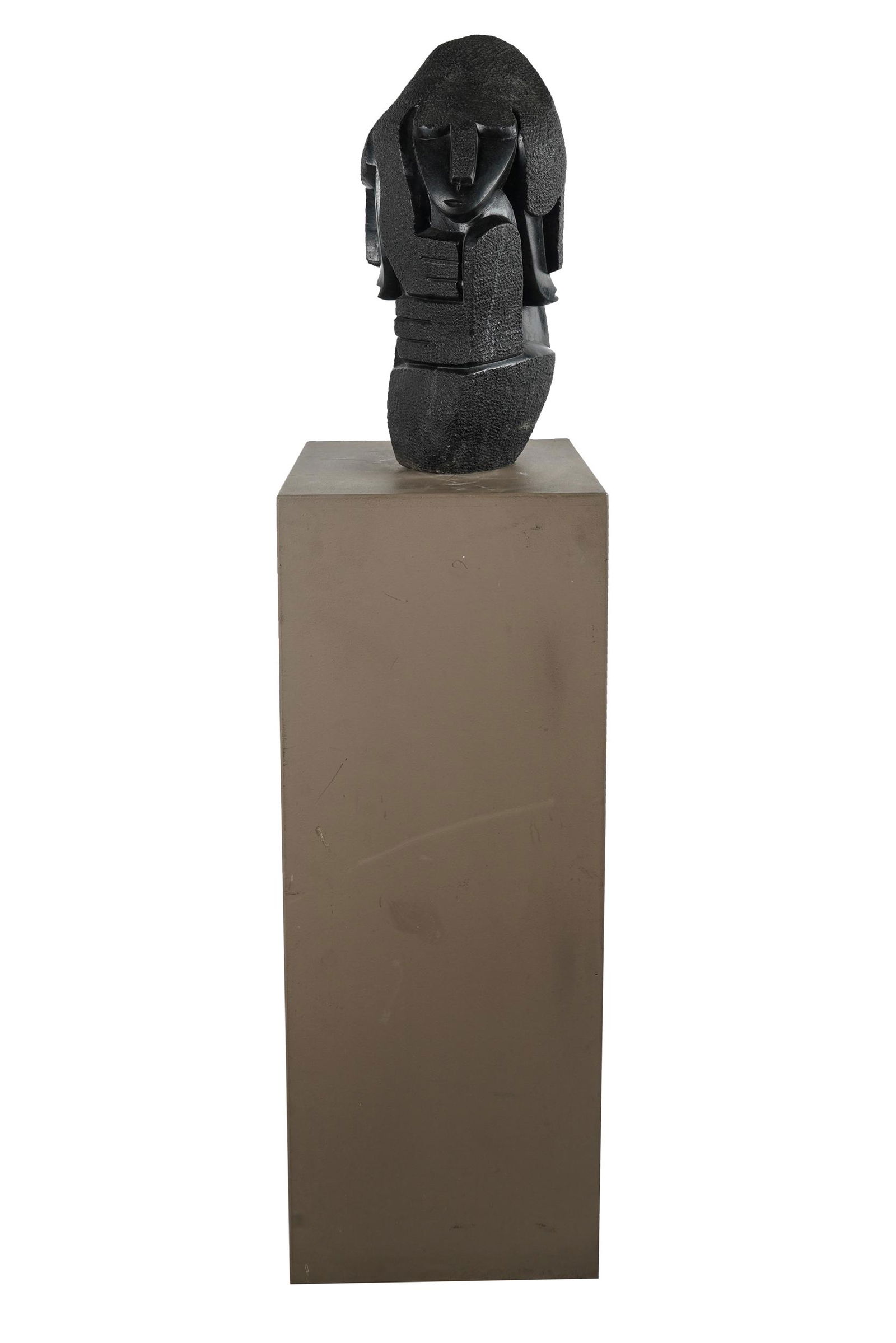 CARVED STONE TOTEM (1 of 9)