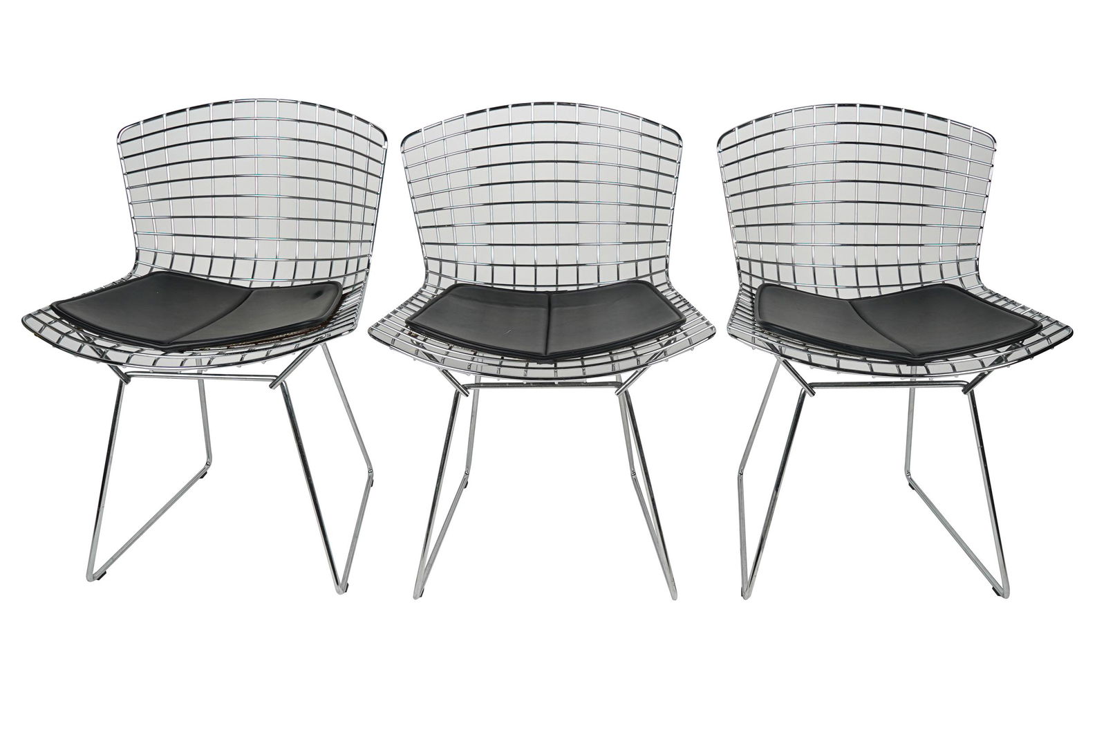 SET OF SIX HARRY BERTOIA FOR KNOLL CHAIRS (1 of 7)