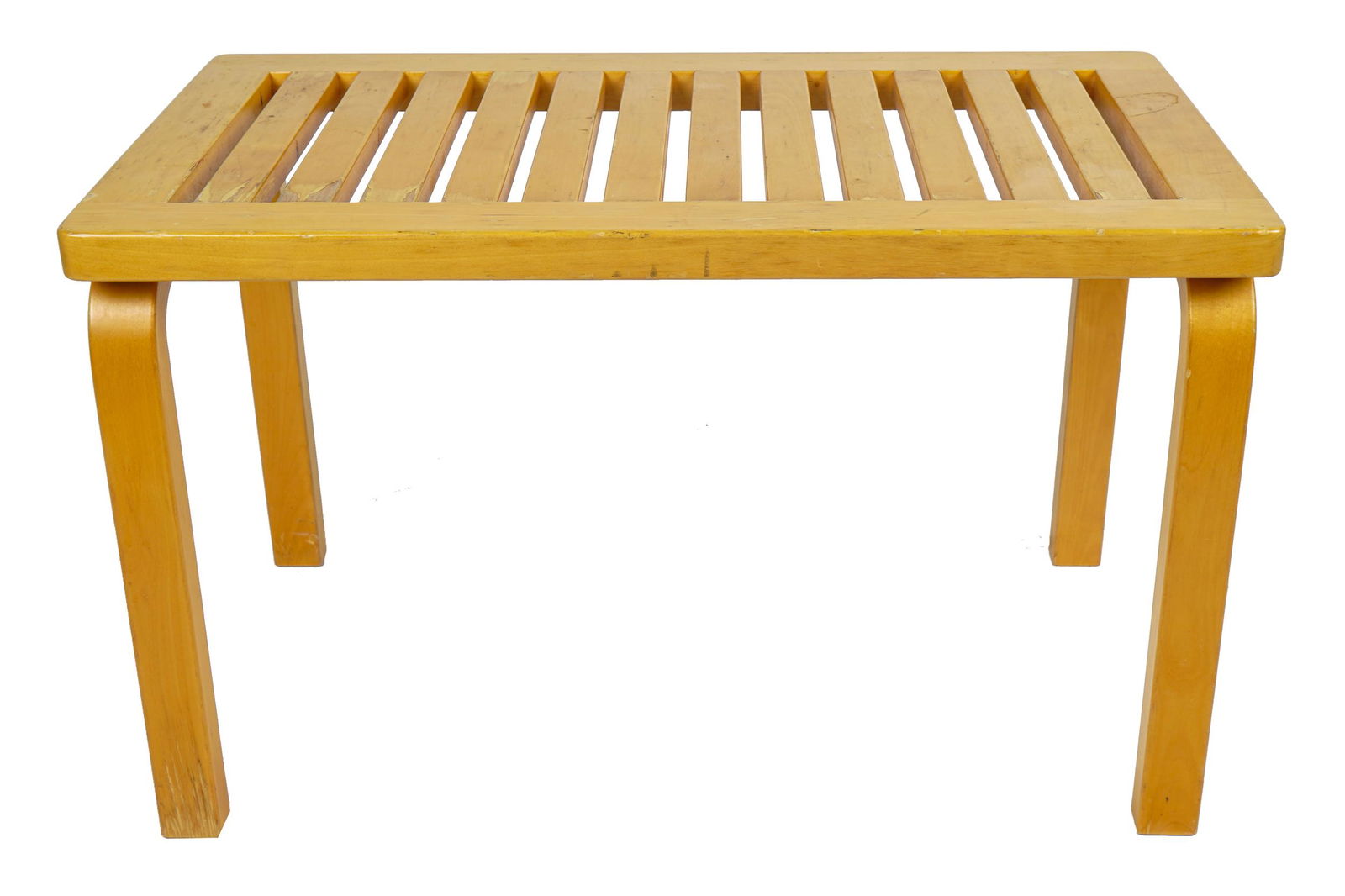 ICF BLONDE WOOD BENCH (1 of 7)