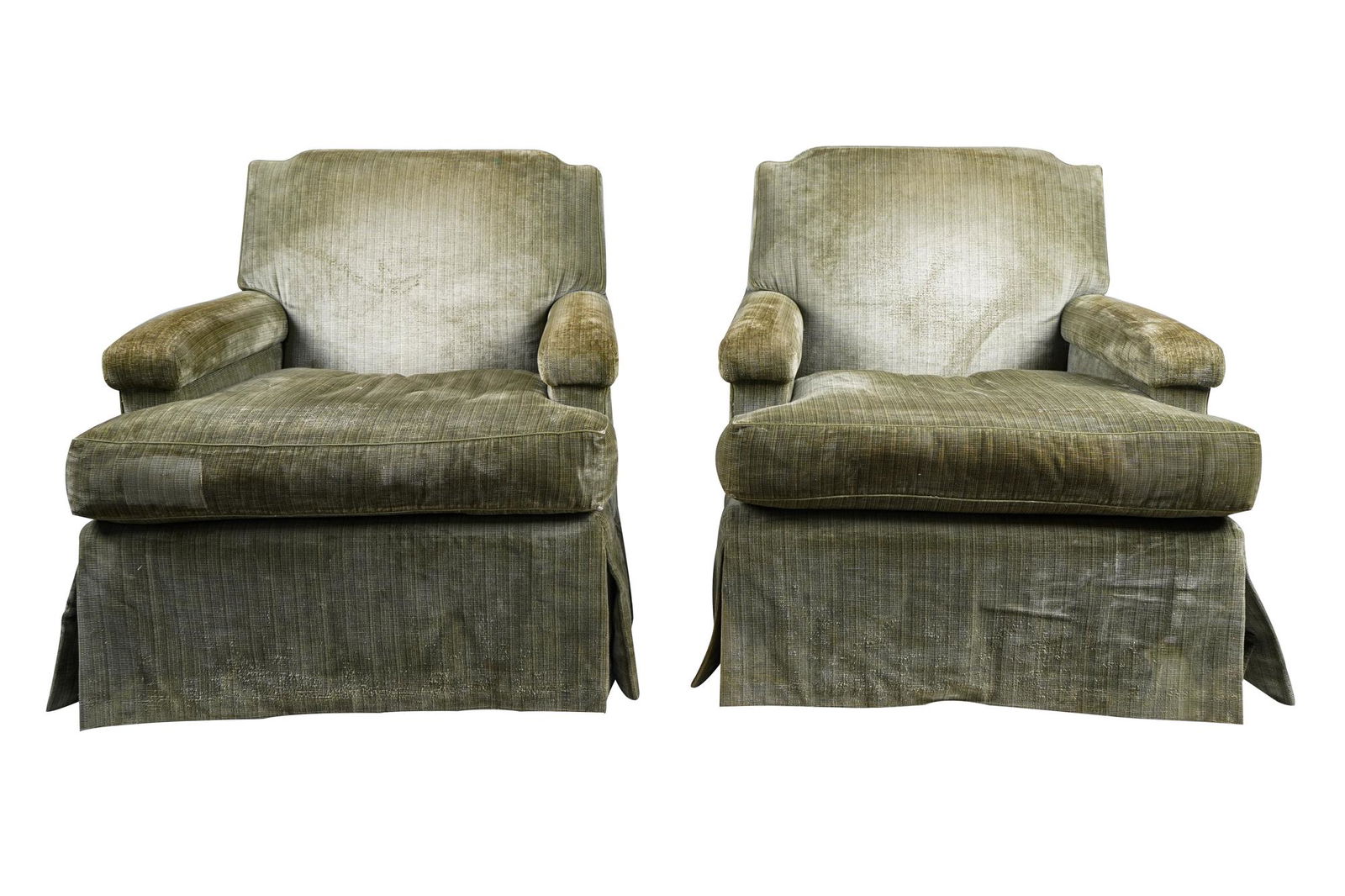 PAIR OF MICHAEL SMITH CLUB CHAIRS (1 of 6)
