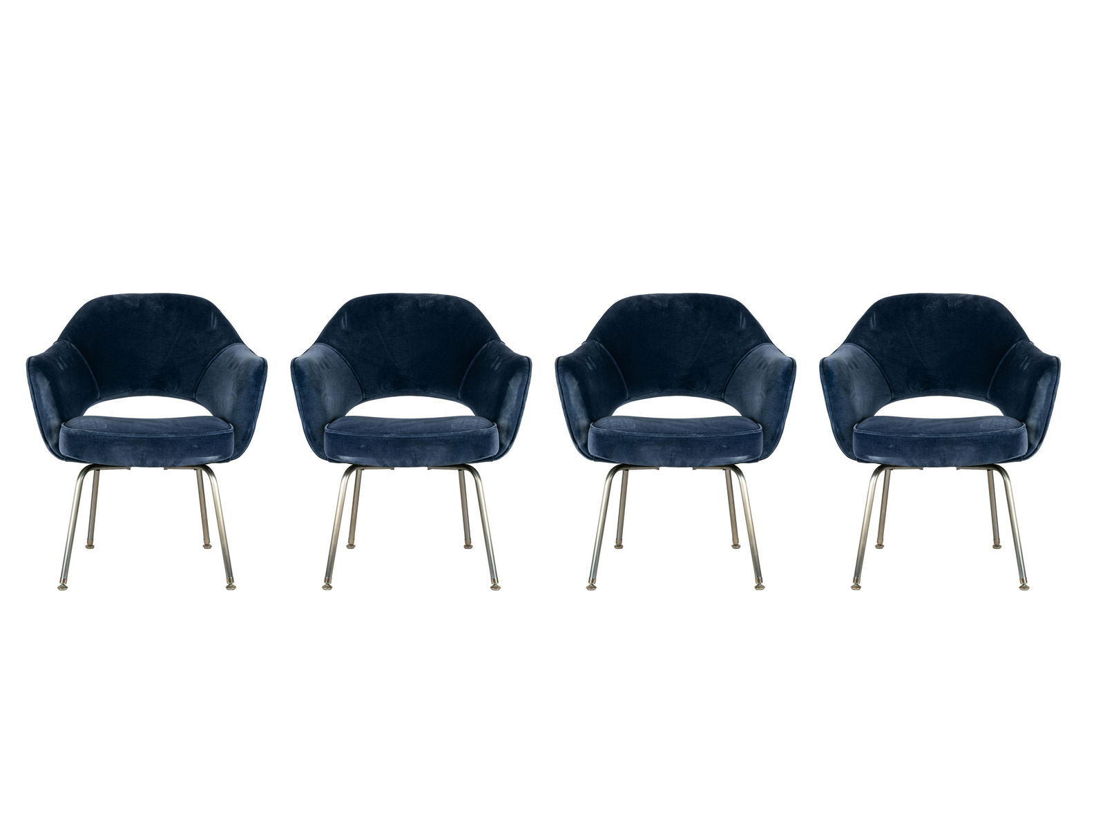 SET OF FOUR MODERN DINING CHAIRS (1 of 9)