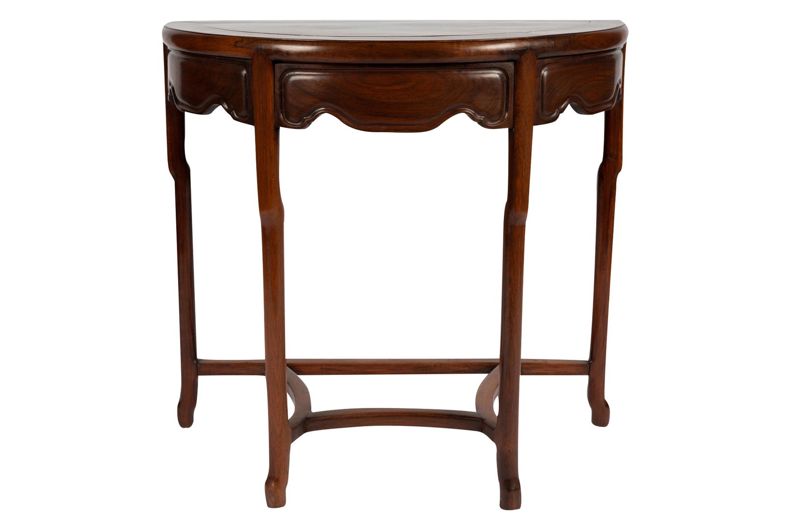 CHINESE CARVED WOOD CONSOLE TABLE (1 of 7)