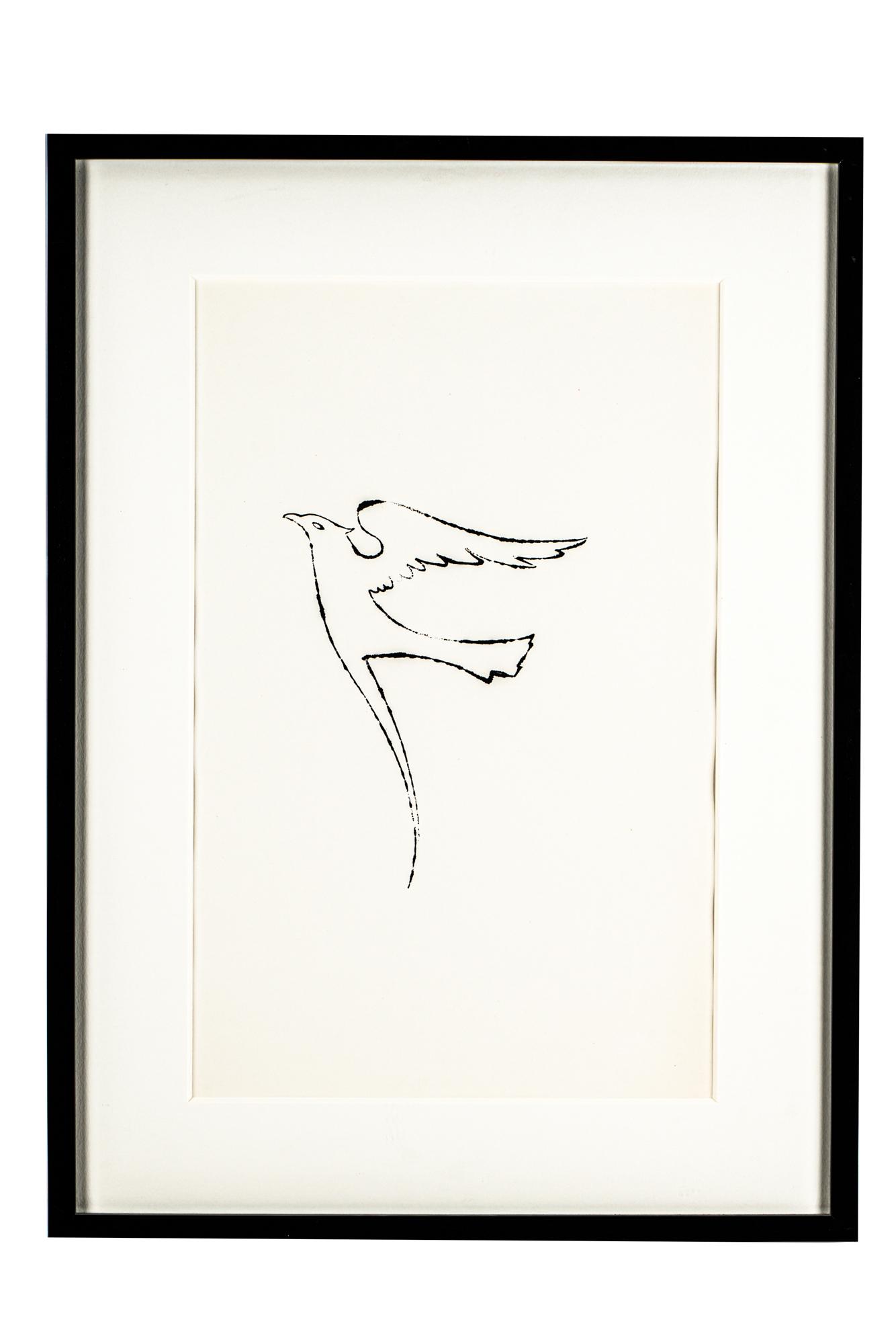 ANDY WARHOL (1928 - 1987): "BIRD" (1 of 8)