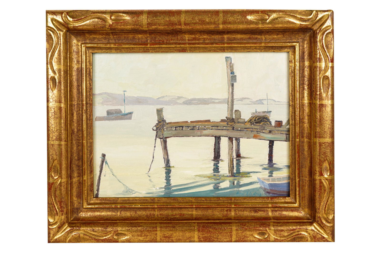 AARON KILPATRICK (1872 - 1953): "THE OLD DOCK-MORRO (1 of 8)