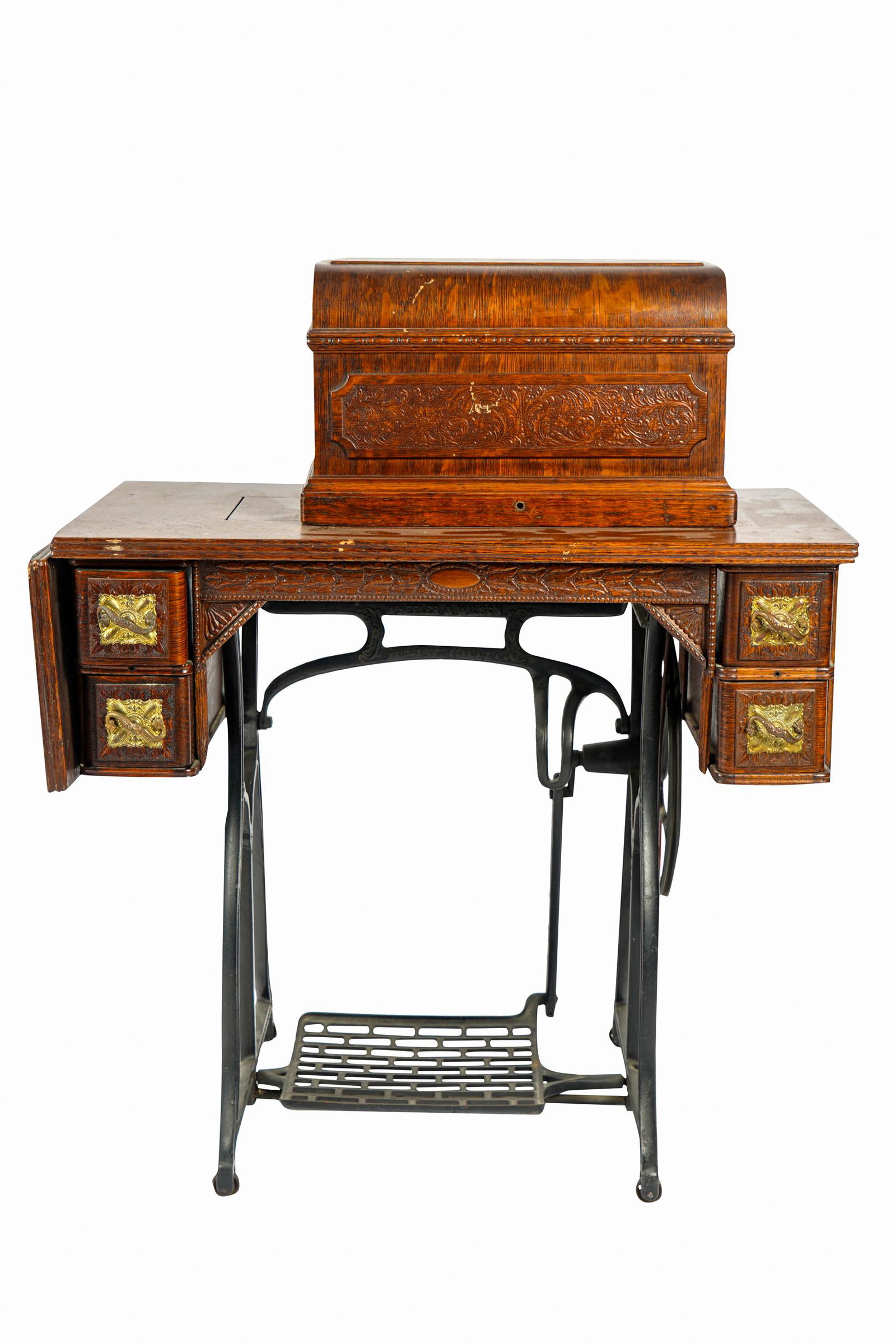 WHEELER & WILSON SEWING MACHINE STAND (1 of 9)
