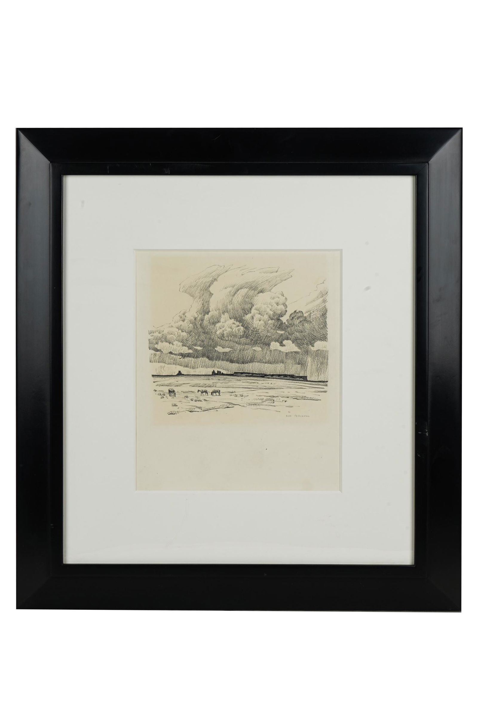 DON LOUIS PERCEVAL (1908 - 1979): "GATHERING STORM" (1 of 8)