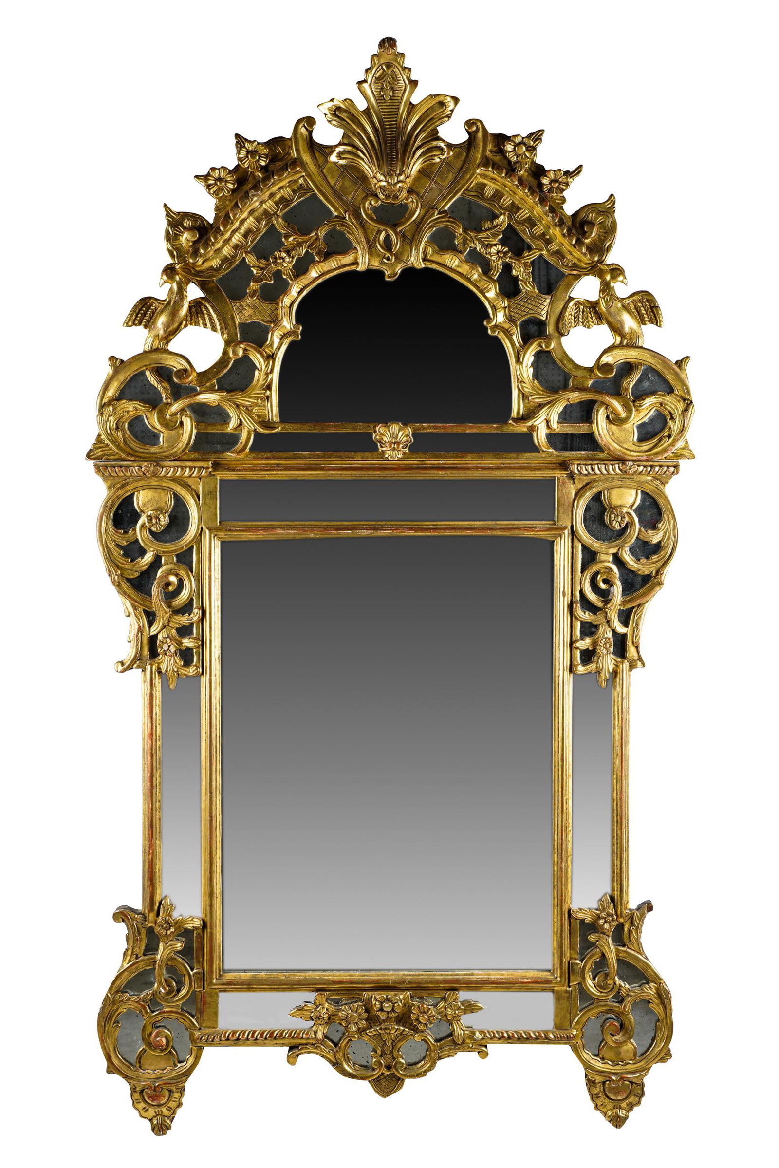 FRENCH GILTWOOD MIRROR (1 of 12)