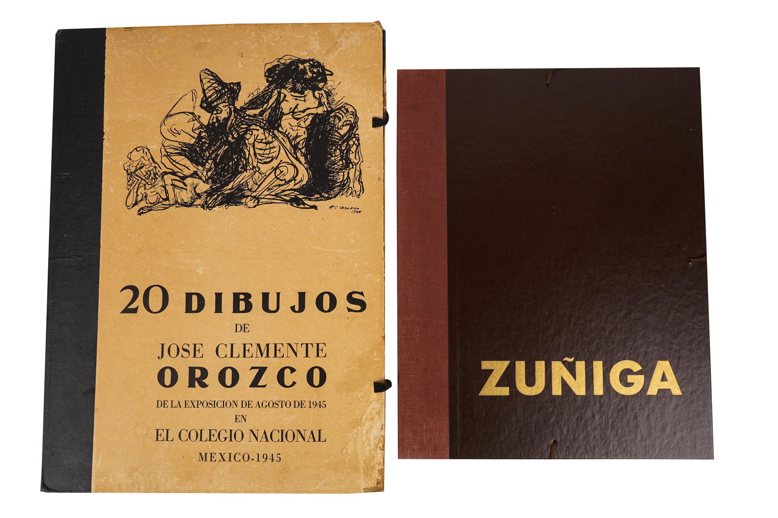JOSE CLEMENTE OROZCO (1883 - 1949) & FRANCISCO ZUNIGA (1 of 8)