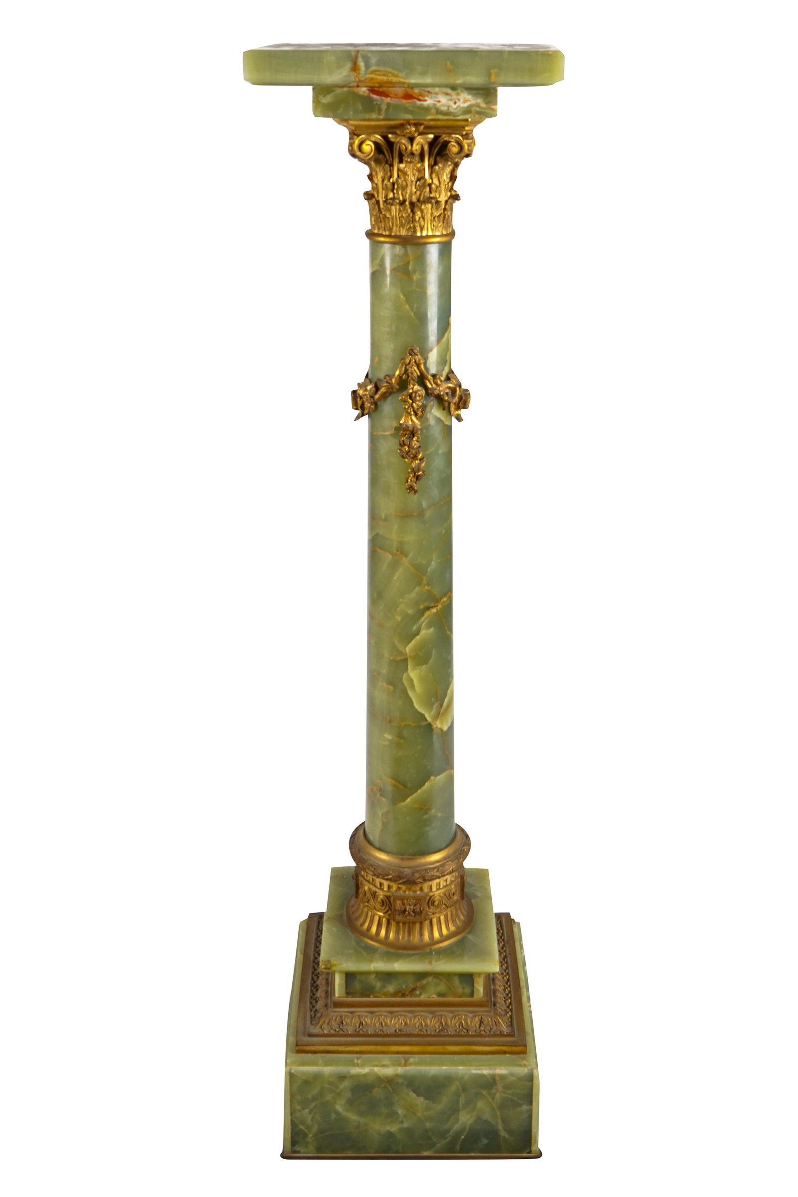 GREEN ONYX PEDESTAL (1 of 6)