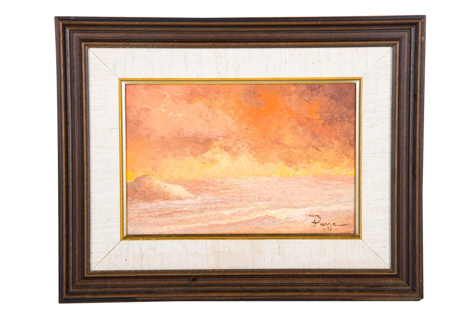 ANTONIO VASQUEZ PARRA (1927 - 1984): "SEASCAPE" (1 of 9)