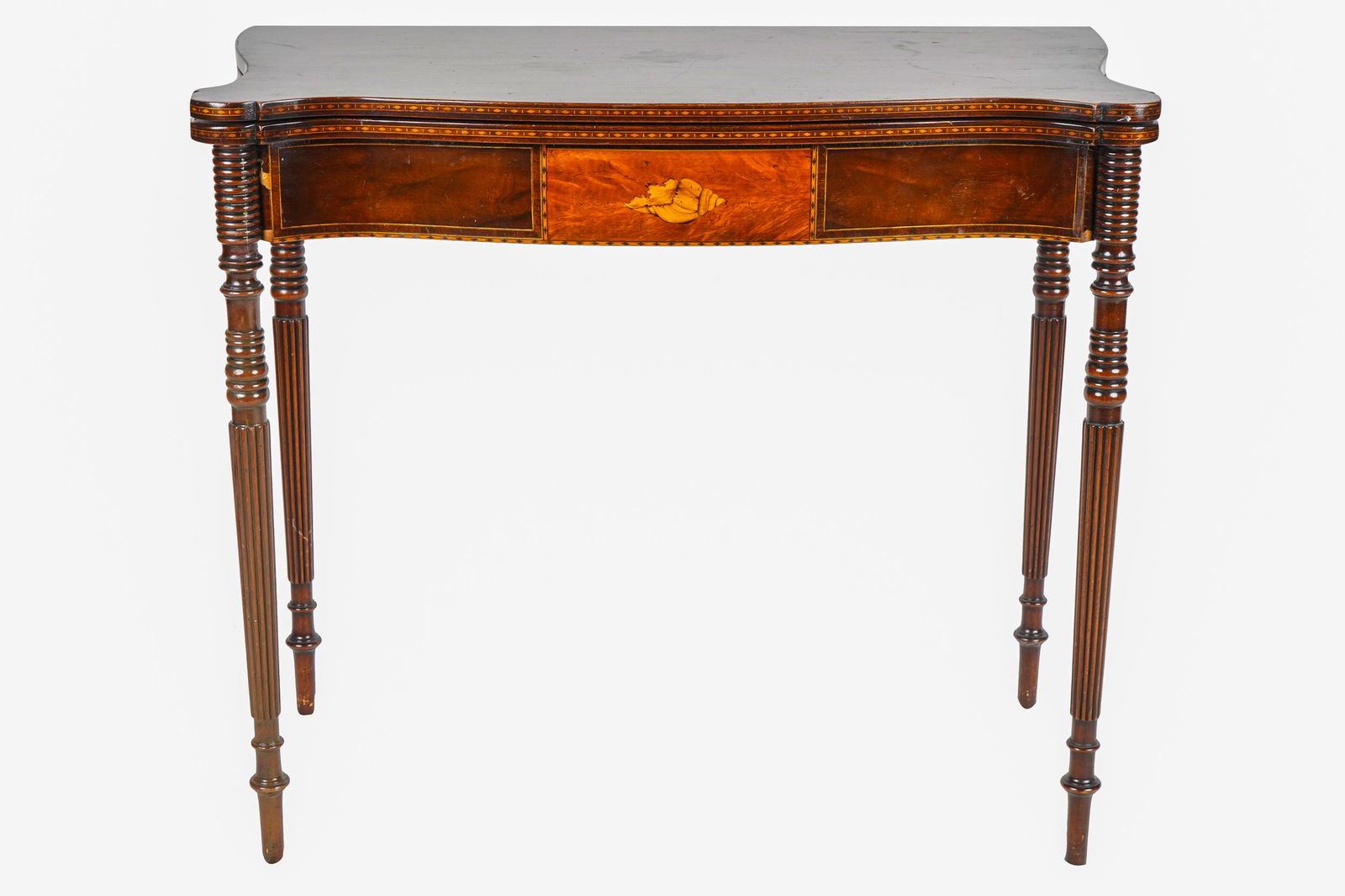 GEORGIAN STYLE MAHOGANY GAMES TABLE (1 of 7)