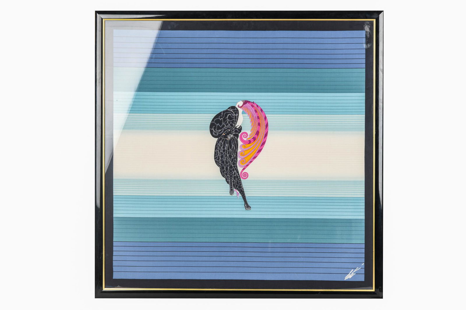 ERTE SILK SCARF (1 of 9)