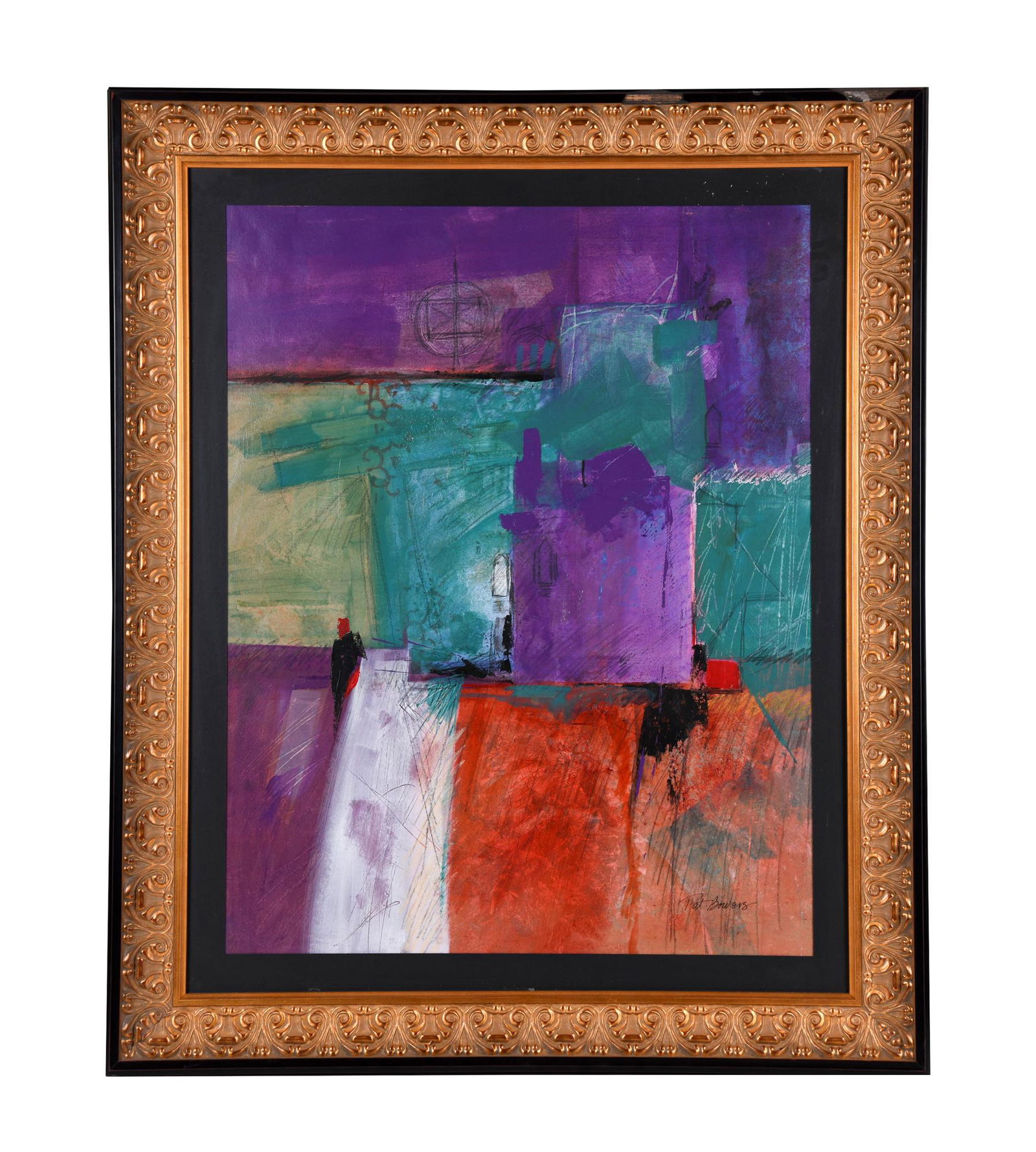 PAT BOWERS (B. 1937): ABSTRACT (1 of 7)
