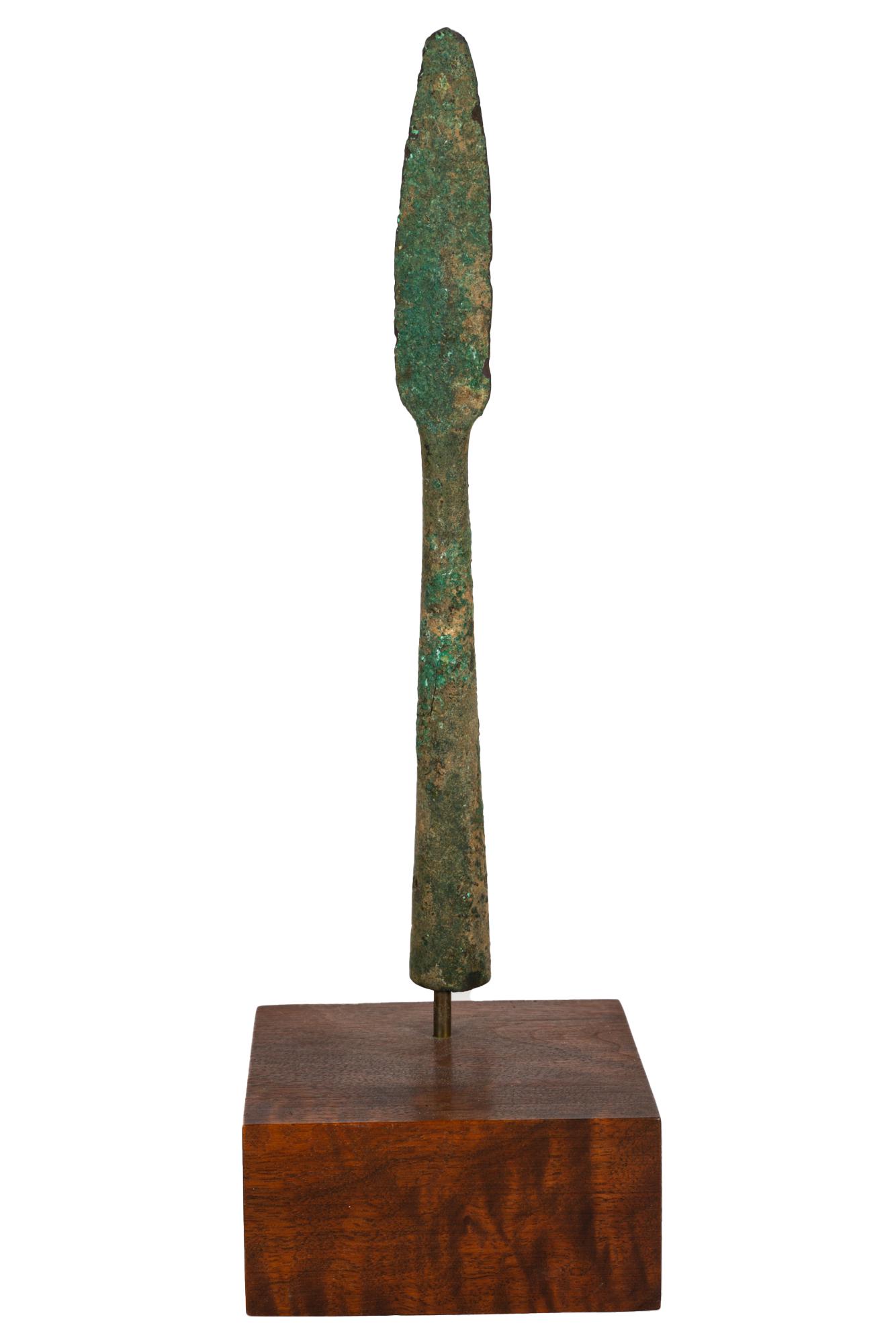 NEAR EASTERN BRONZE SPEARHEAD (1 of 8)