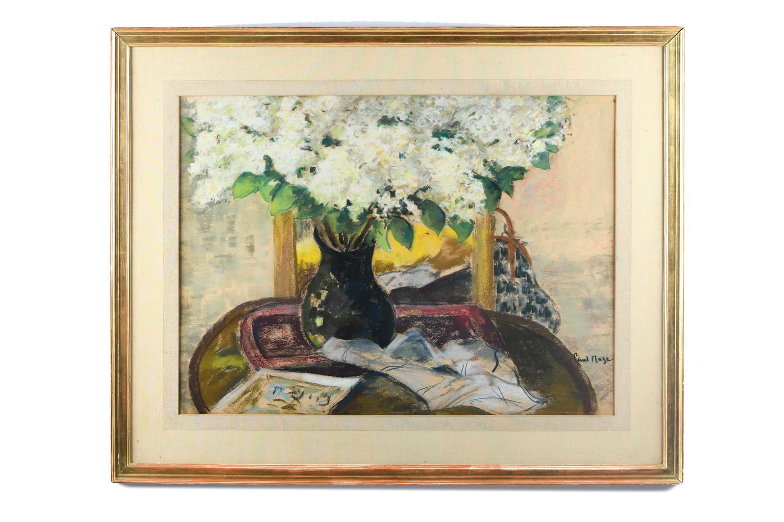 PAUL LUCIEN MAZE (1887 - 1979): "AU JARDIN" (1 of 16)