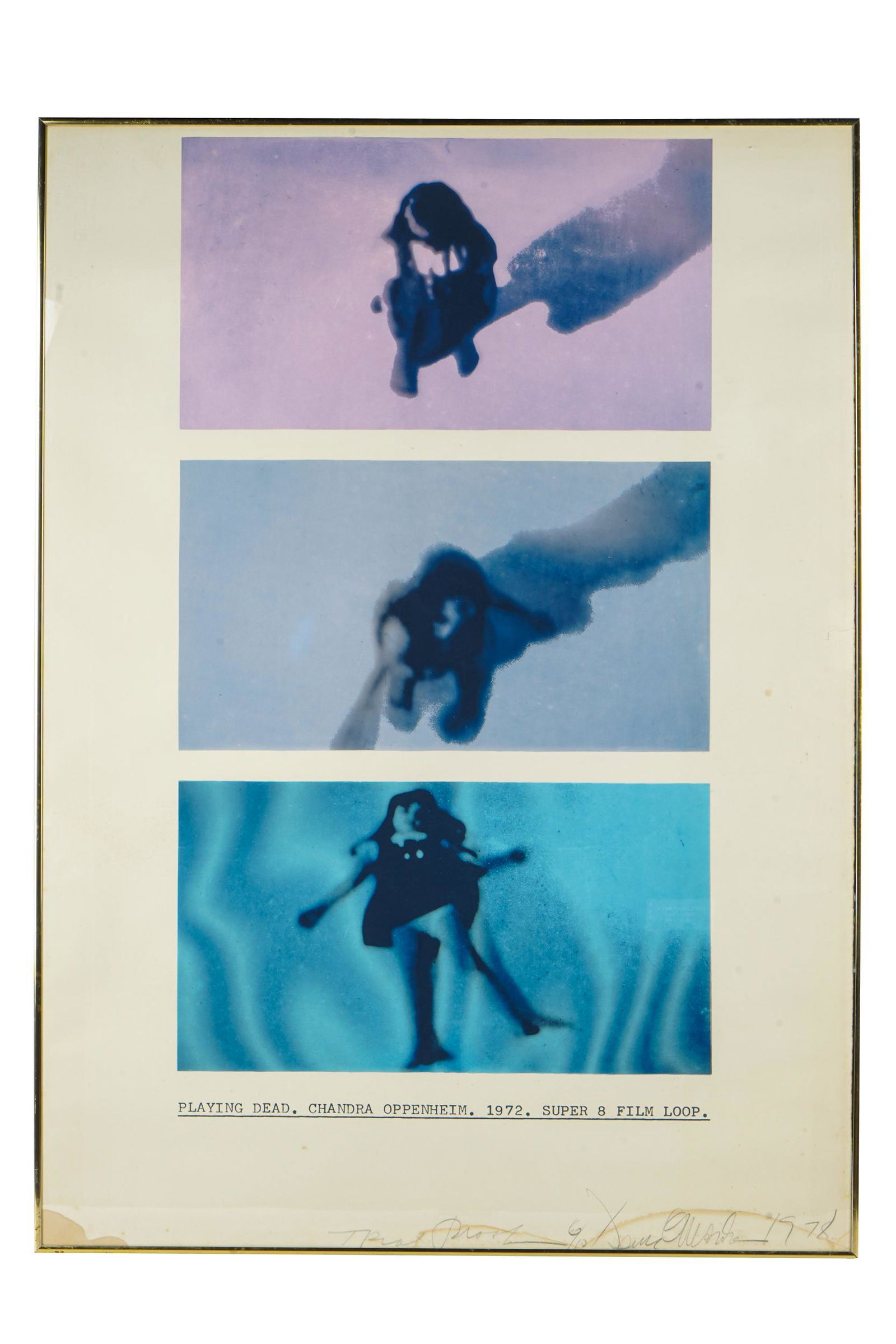 DENNIS OPPENHEIM (1938-2011): "PLAYING DEAD. CHANDRA (1 of 10)