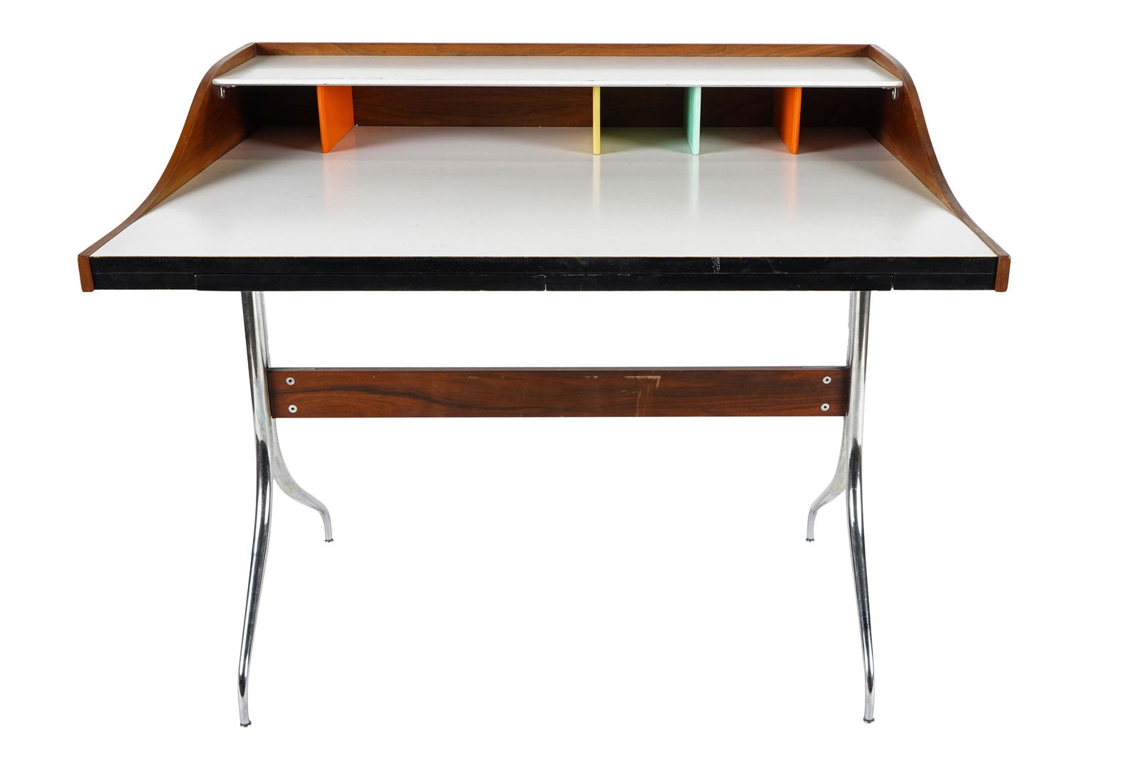GEORGE NELSON FOR HERMAN MILLER SWAG LEG DESK (1 of 8)