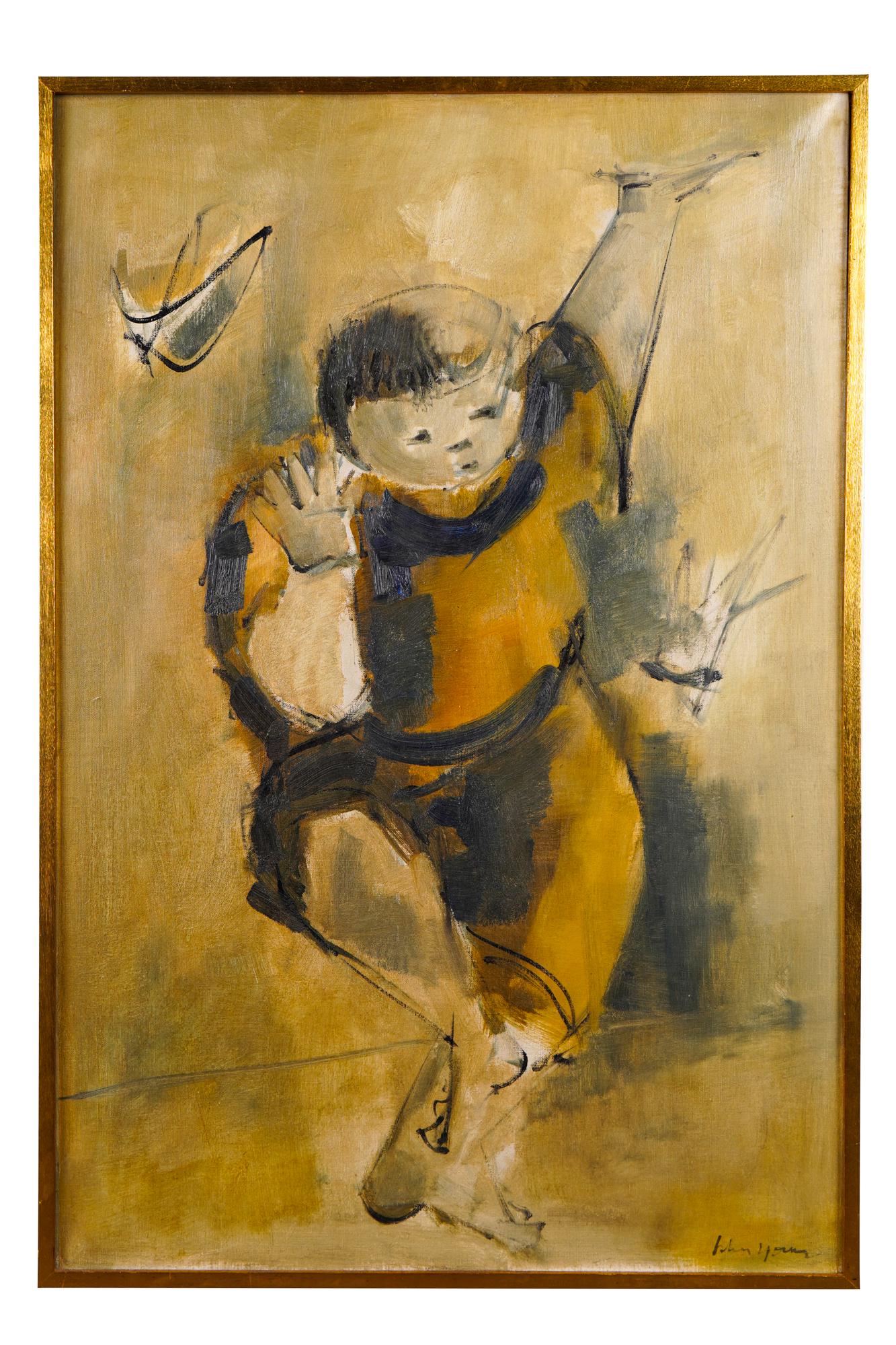 JOHN YOUNG (1909-1977): PORTRAIT OF A BOY (1 of 7)