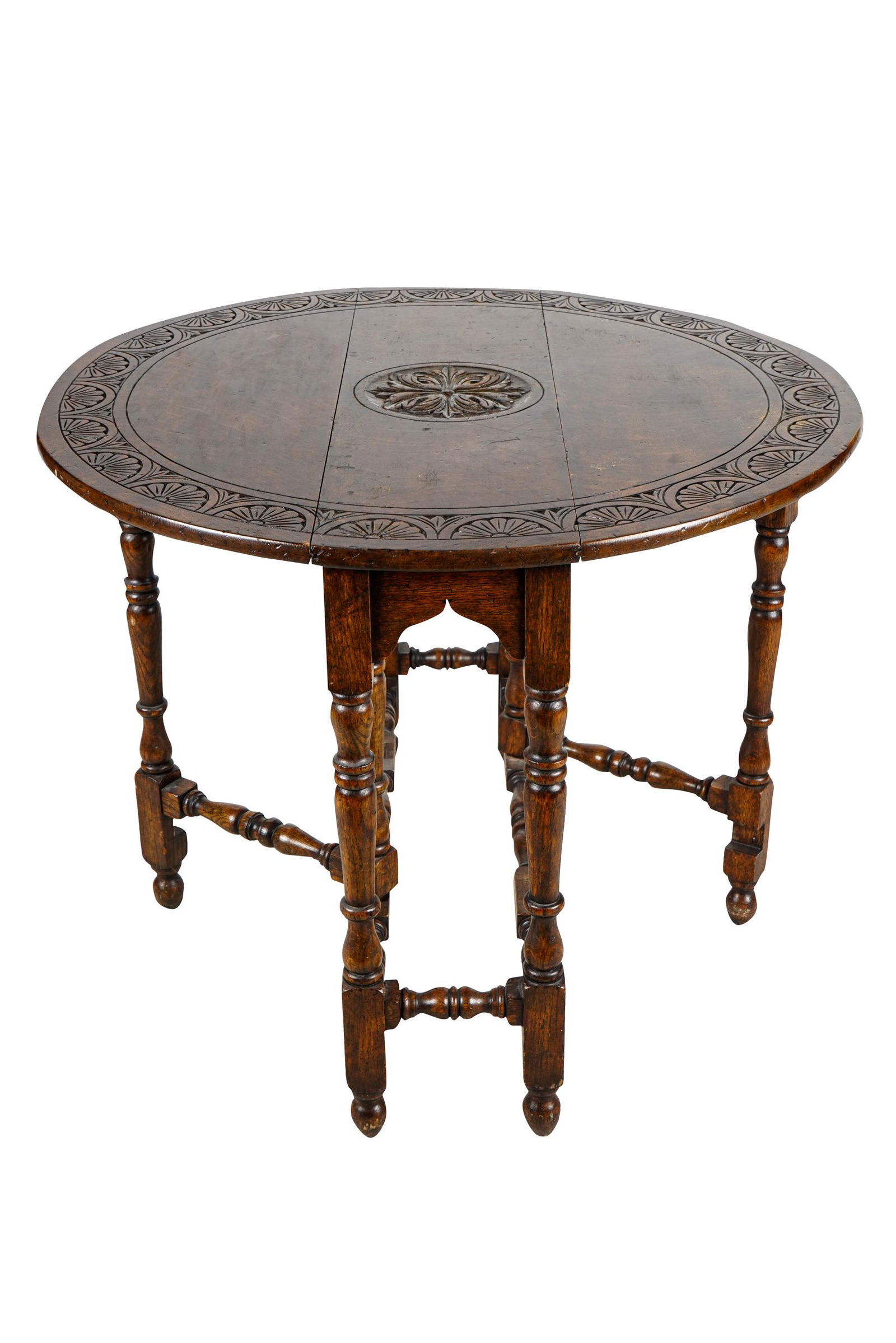 OAK DROP LEAF TABLE (1 of 7)