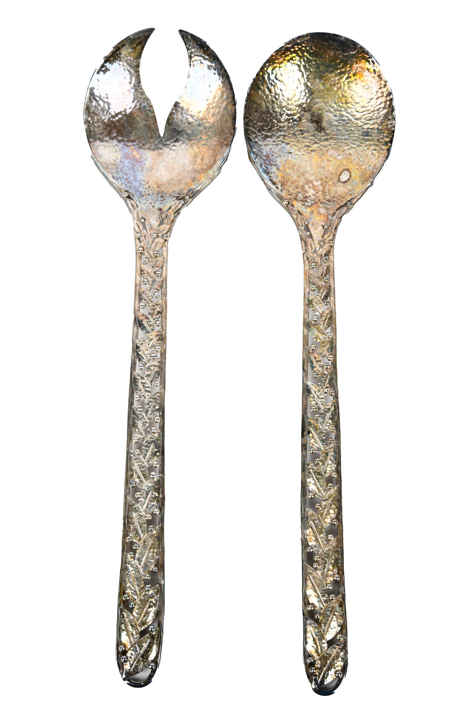 EMILIA CASTILLO MEXICAN STERLING SILVER SALAD SET (1 of 5)
