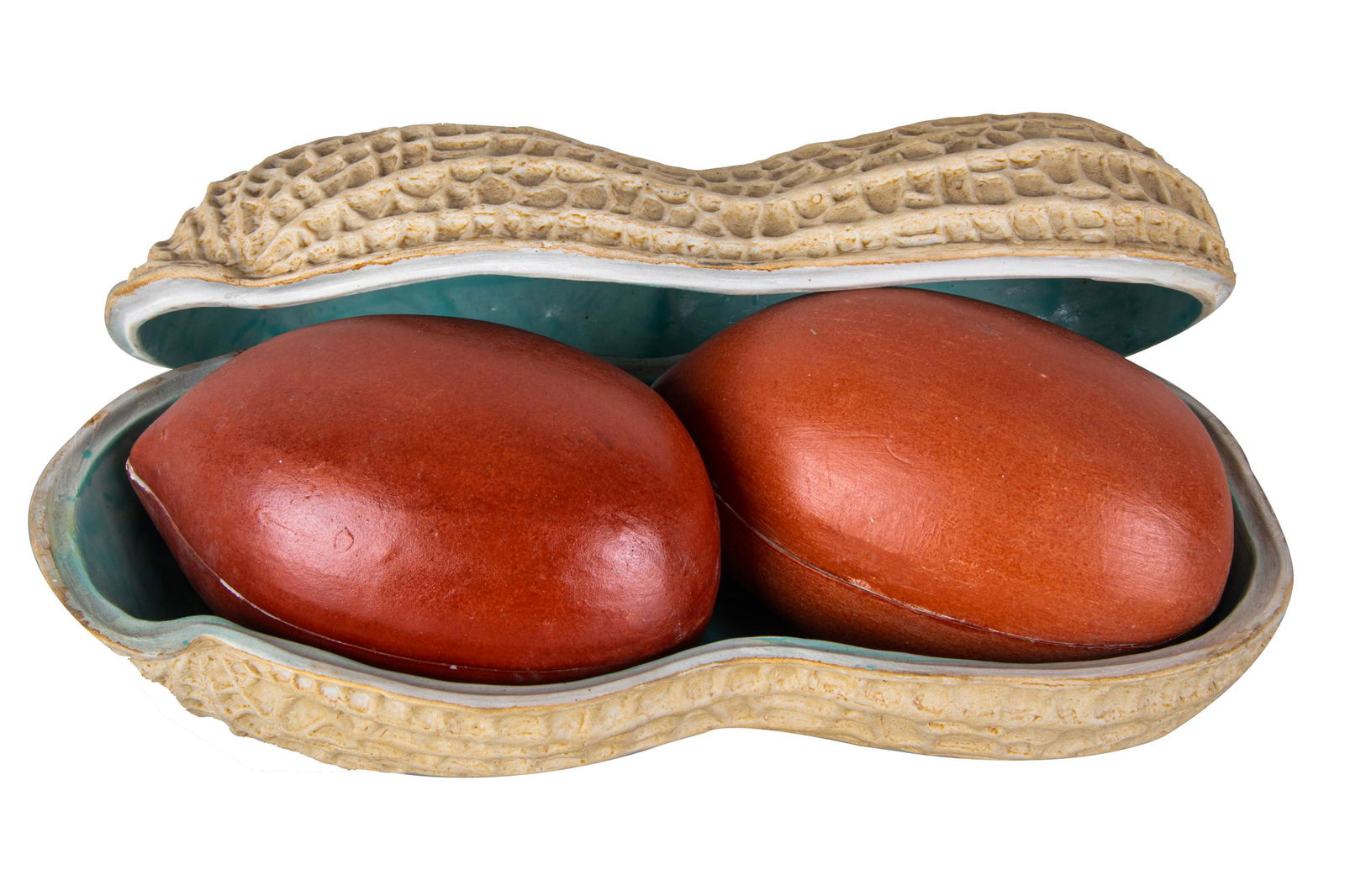 CHINESE PORCELAIN PEANUT-FORM NESTING BOXES (1 of 9)