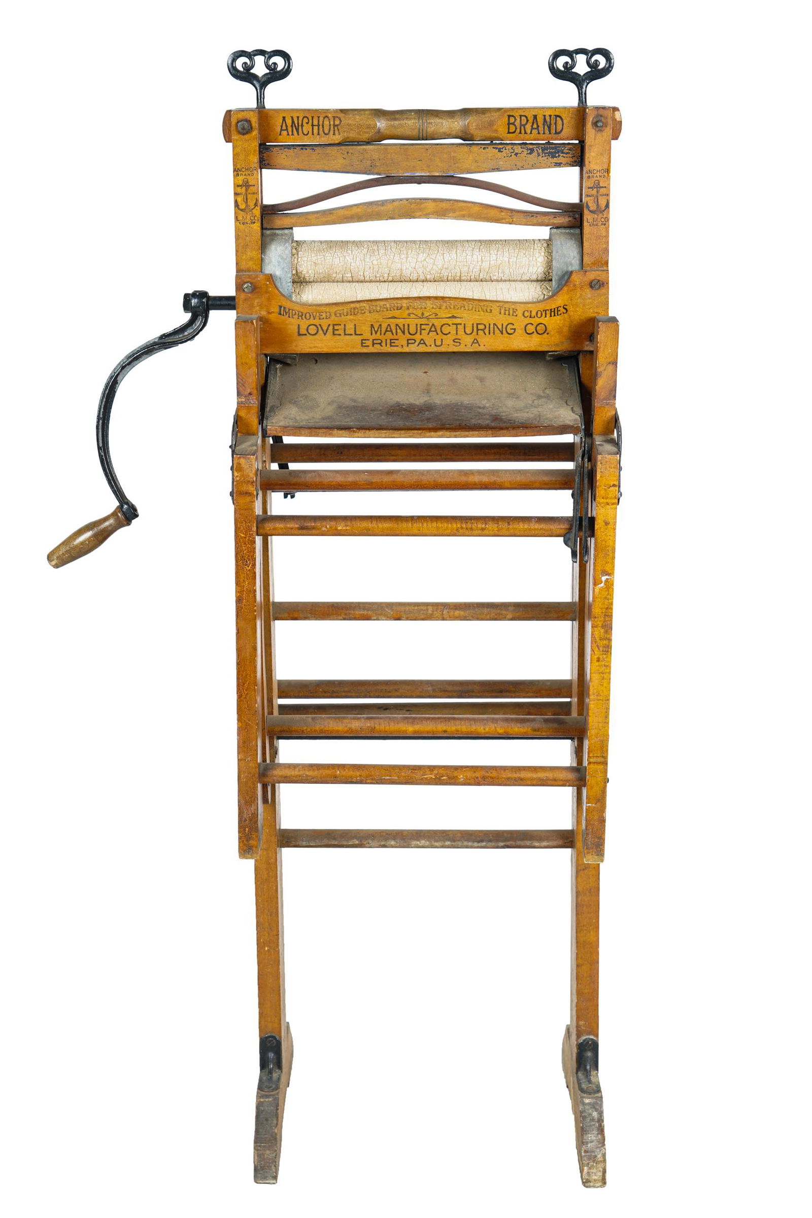 VINTAGE ANCHOR FOLDING BENCH & WRINGER (1 of 14)