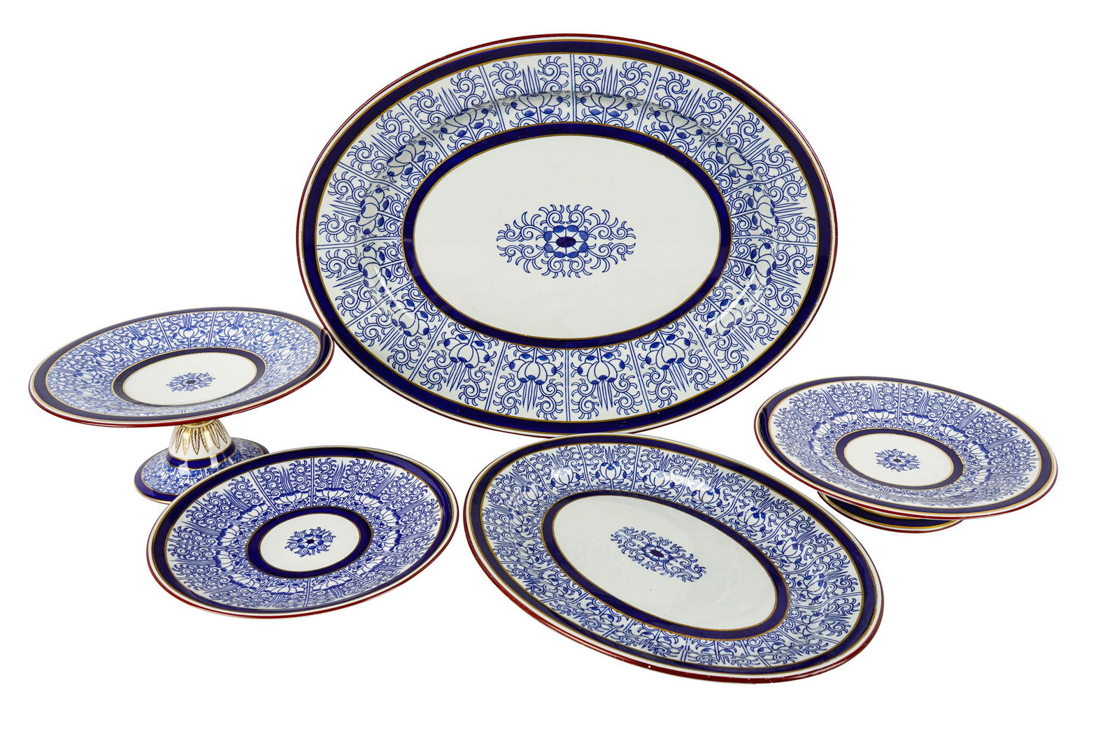 ROYAL WORCESTER PORCELAIN PARTIAL SERVICE (1 of 10)