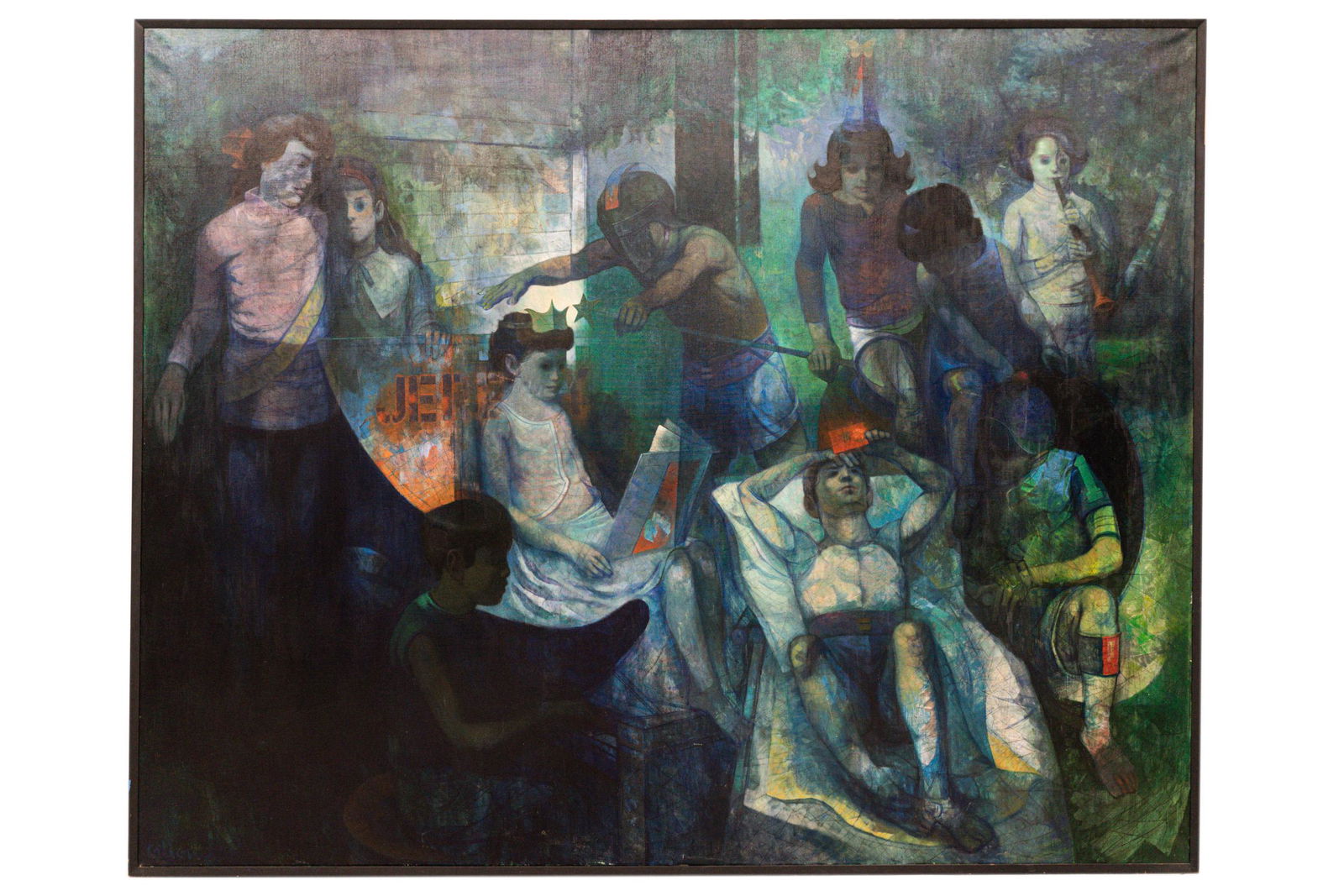 TED GILIEN (1914 - 1967): UNTITLED (1 of 18)