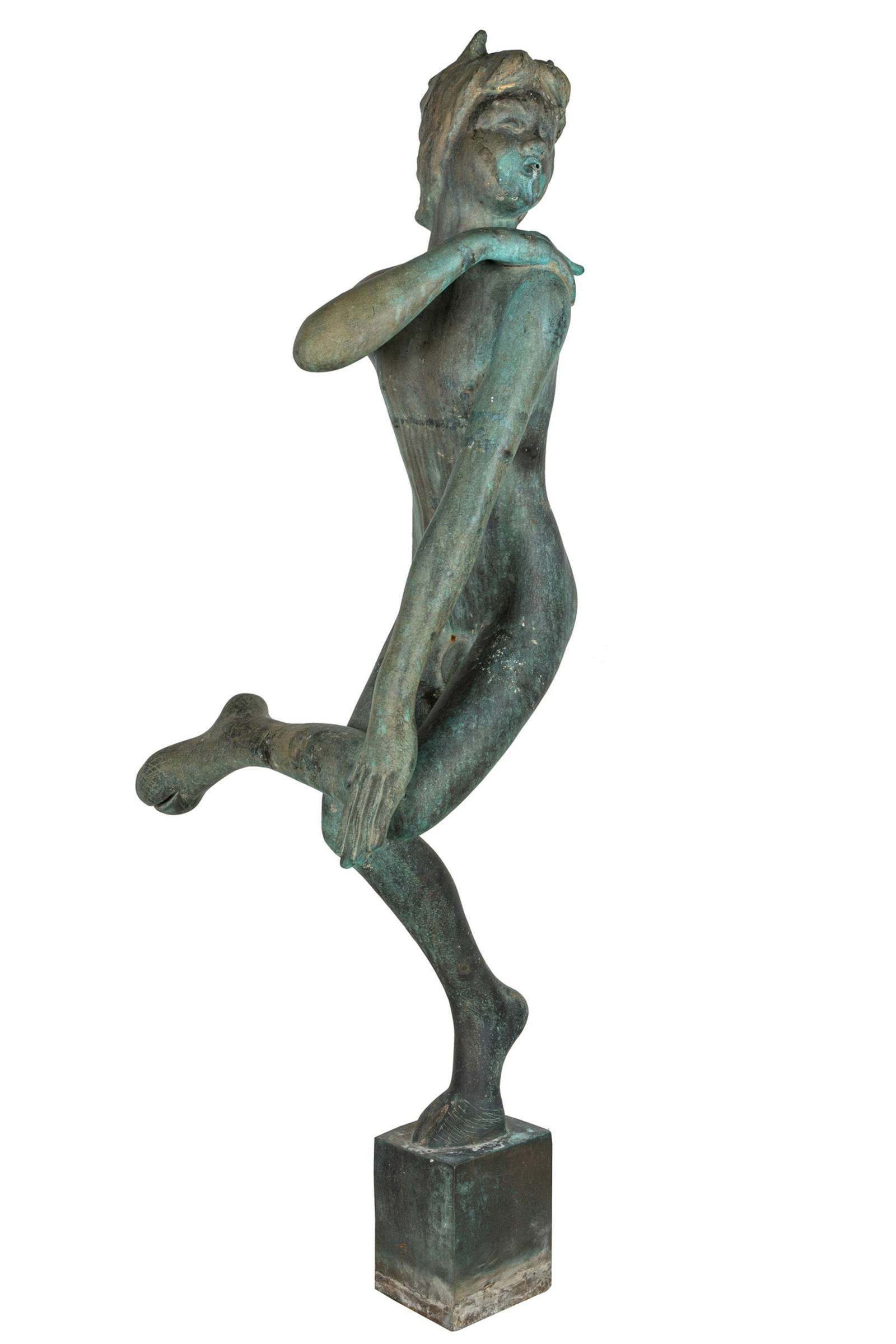 VICTOR SALMONES (1937 - 1989):  FIGURAL FOUNTAIN (1 of 14)